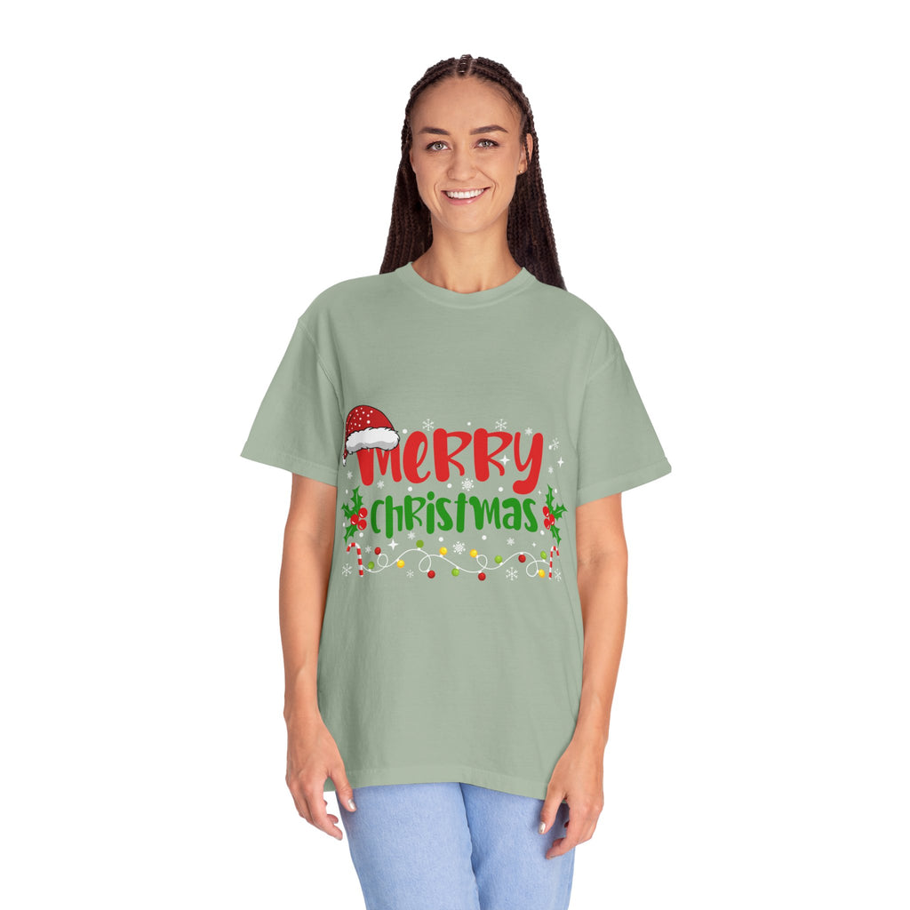 Merry Christmas Tee, Unisex Holiday Shirt, Festive Gift, Casual Christmas Apparel, Seasonal Wear, Perfect for Celebrations