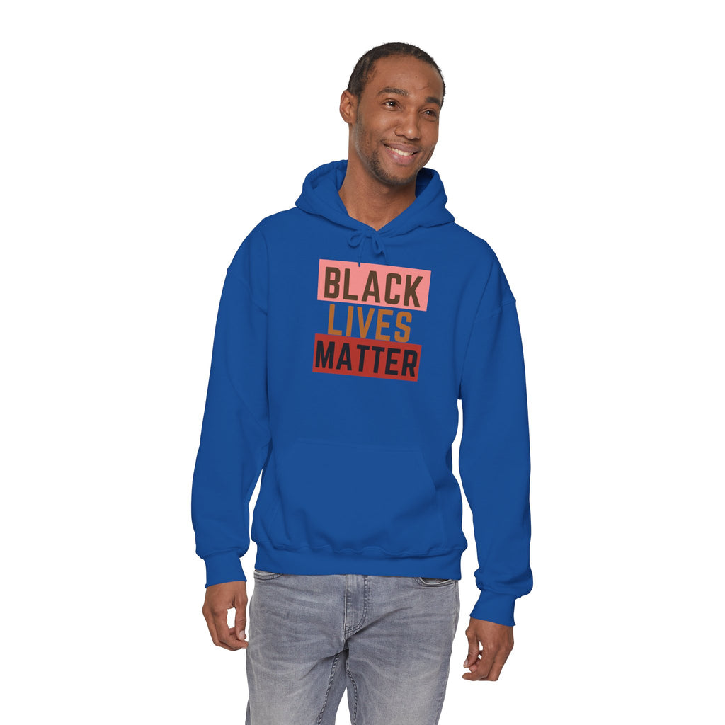 Unisex Black Lives Matter Hoodie, Empowering Apparel, Social Justice Gift, Casual Wear, Comfortable Sweatshirt, Protest Gear