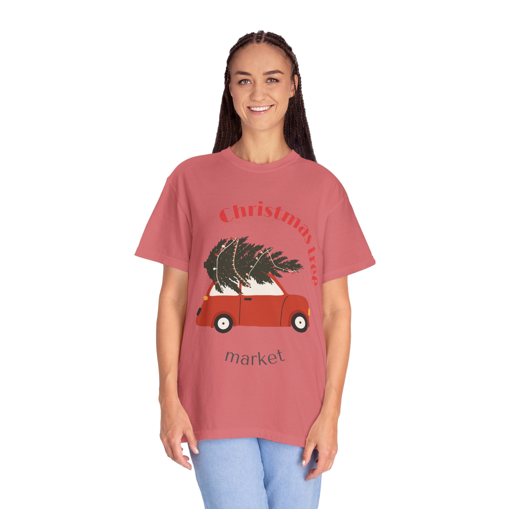 Cozy Christmas Tree T-Shirt, Holiday Tee, Unisex Shirt, Gift for Tree Lovers, Casual Wear