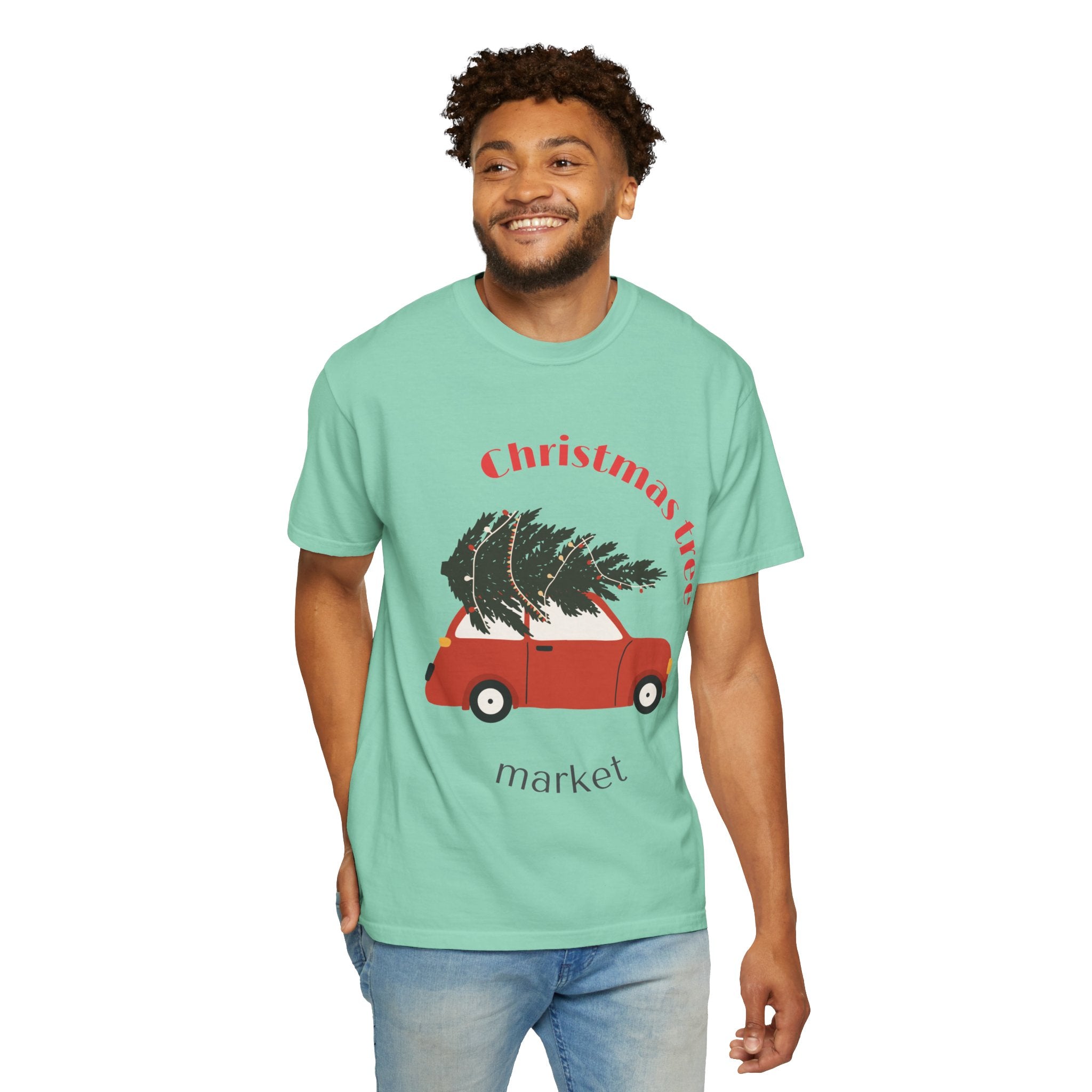 Cozy Christmas Tree T-Shirt, Holiday Tee, Unisex Shirt, Gift for Tree Lovers, Casual Wear