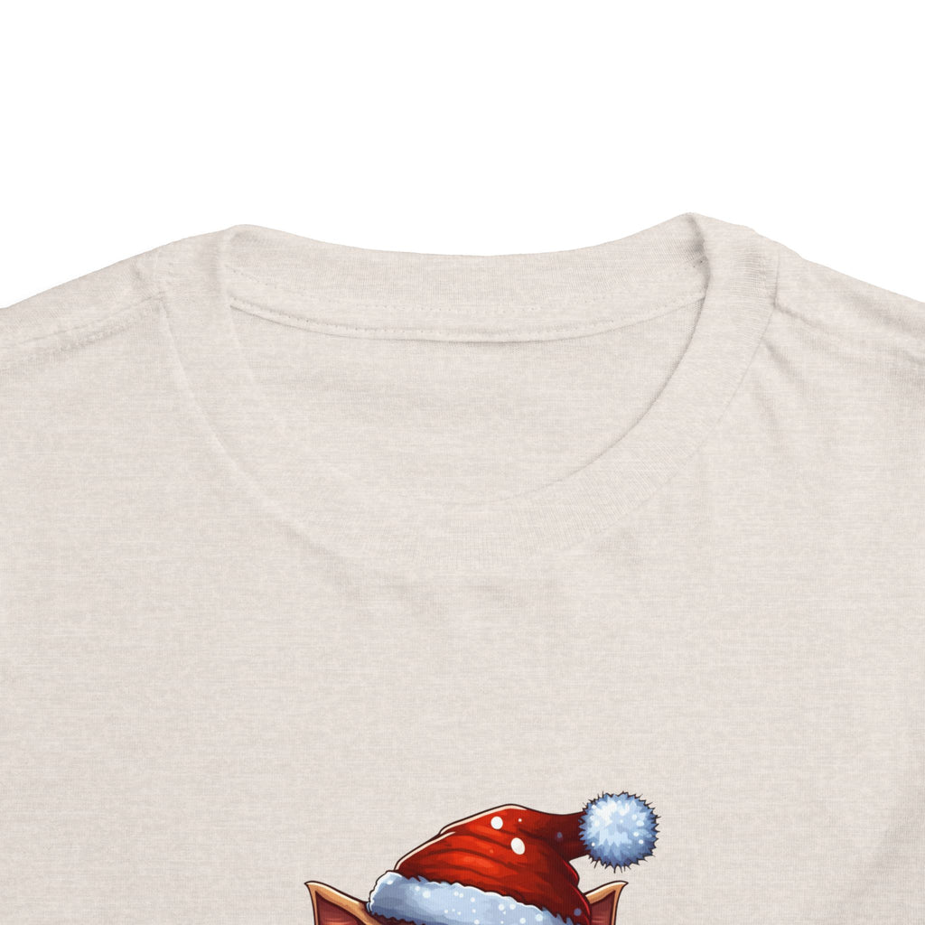 Cute Christmas Cat Tee for Toddlers, Holiday Shirt, Gift for Kids, Merry Christmas Tee, Fun Winter Wear, Festive Toddler Outfit