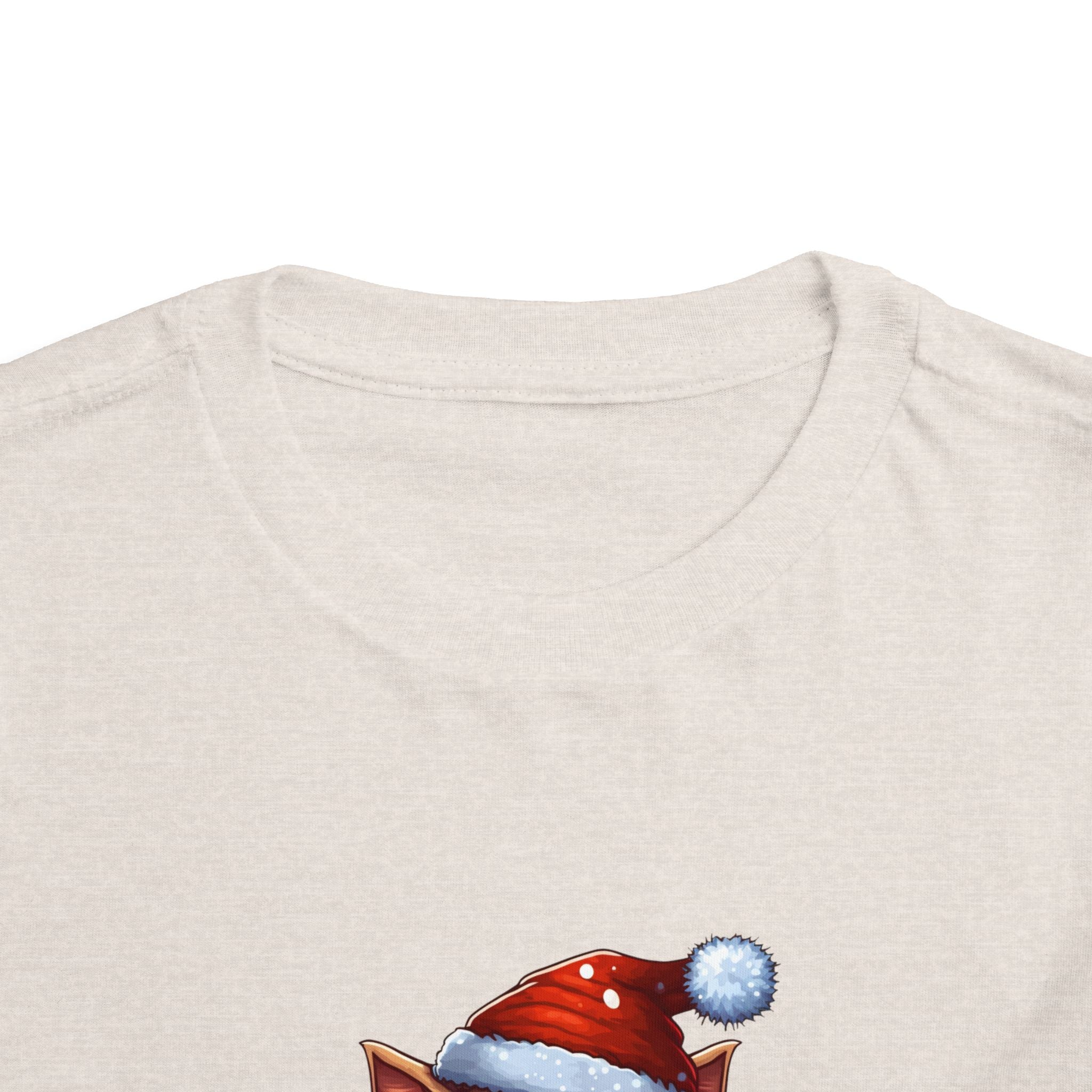 Cute Christmas Cat Tee for Toddlers, Holiday Shirt, Gift for Kids, Merry Christmas Tee, Fun Winter Wear, Festive Toddler Outfit