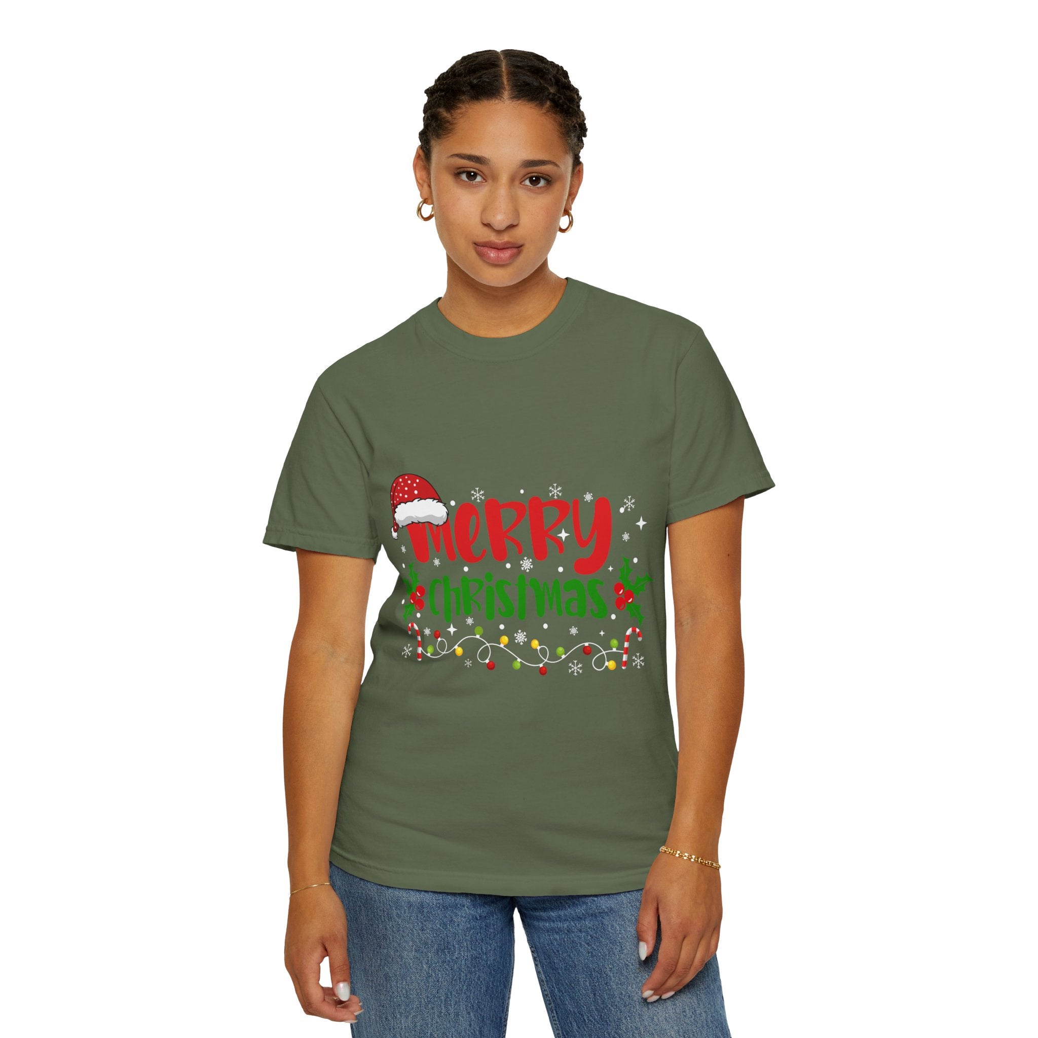 Merry Christmas Tee, Unisex Holiday Shirt, Festive Gift, Casual Christmas Apparel, Seasonal Wear, Perfect for Celebrations