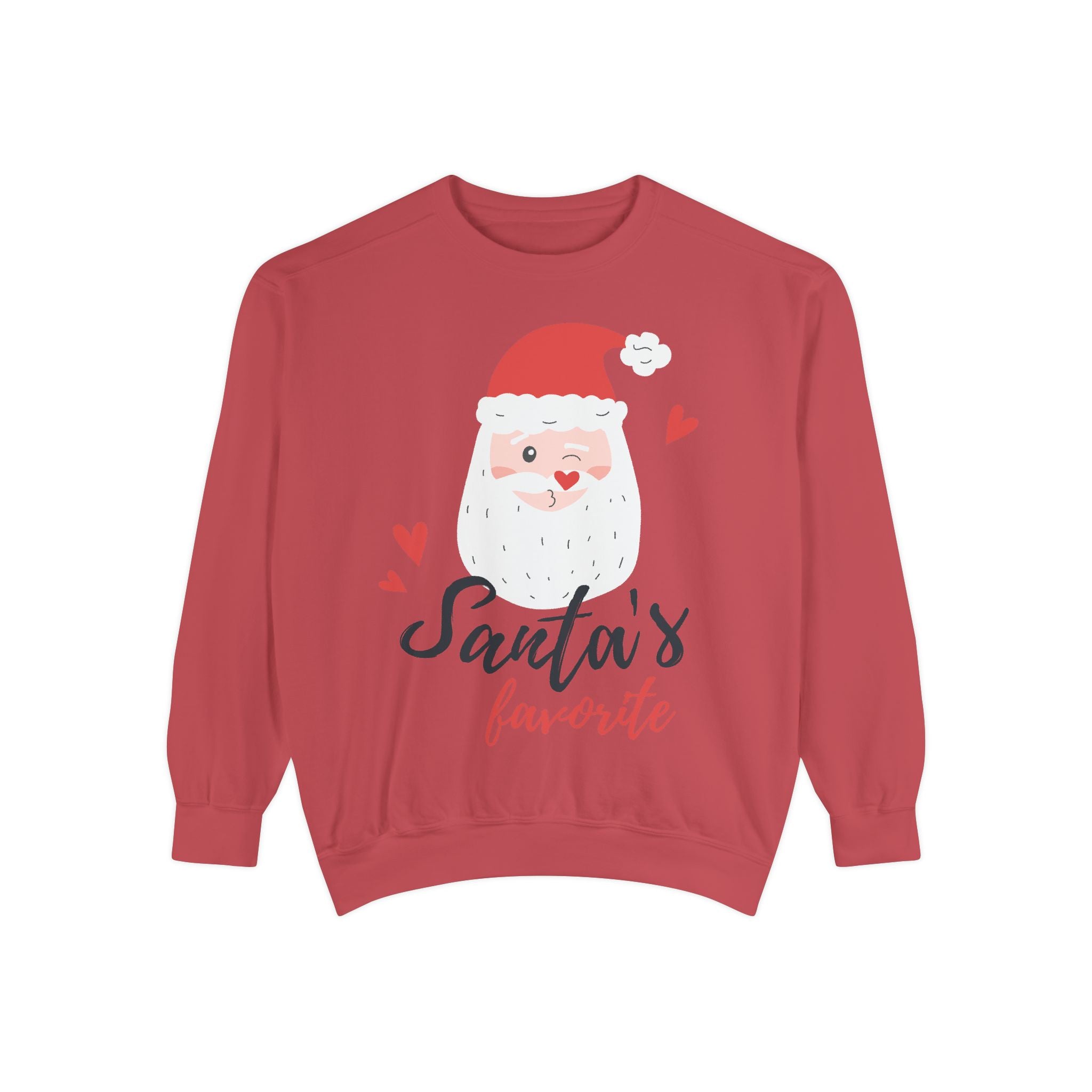 Santa's Favorite Sweatshirt, Holiday Apparel, Gift for Christmas, Unisex Pullover, Festive Sweater, Cozy Sweatshirt