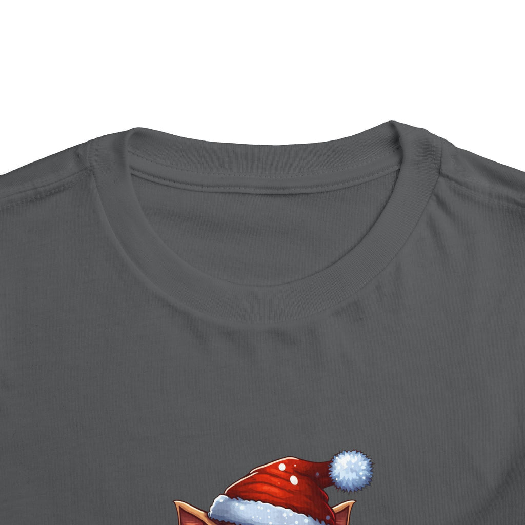 Cute Christmas Cat Tee for Toddlers, Holiday Shirt, Gift for Kids, Merry Christmas Tee, Fun Winter Wear, Festive Toddler Outfit