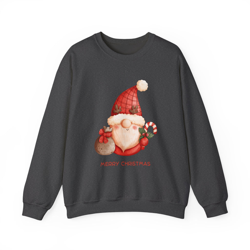 Merry Christmas Santa Sweatshirt, Cozy Crewneck for Holidays, Christmas Gift, Unisex Holiday Apparel, Fun Festive Sweatshirt