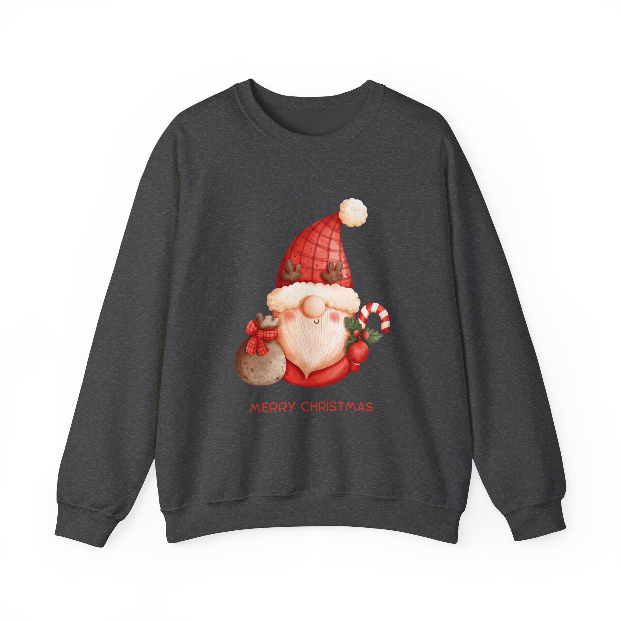 Merry Christmas Santa Sweatshirt, Cozy Crewneck for Holidays, Christmas Gift, Unisex Holiday Apparel, Fun Festive Sweatshirt