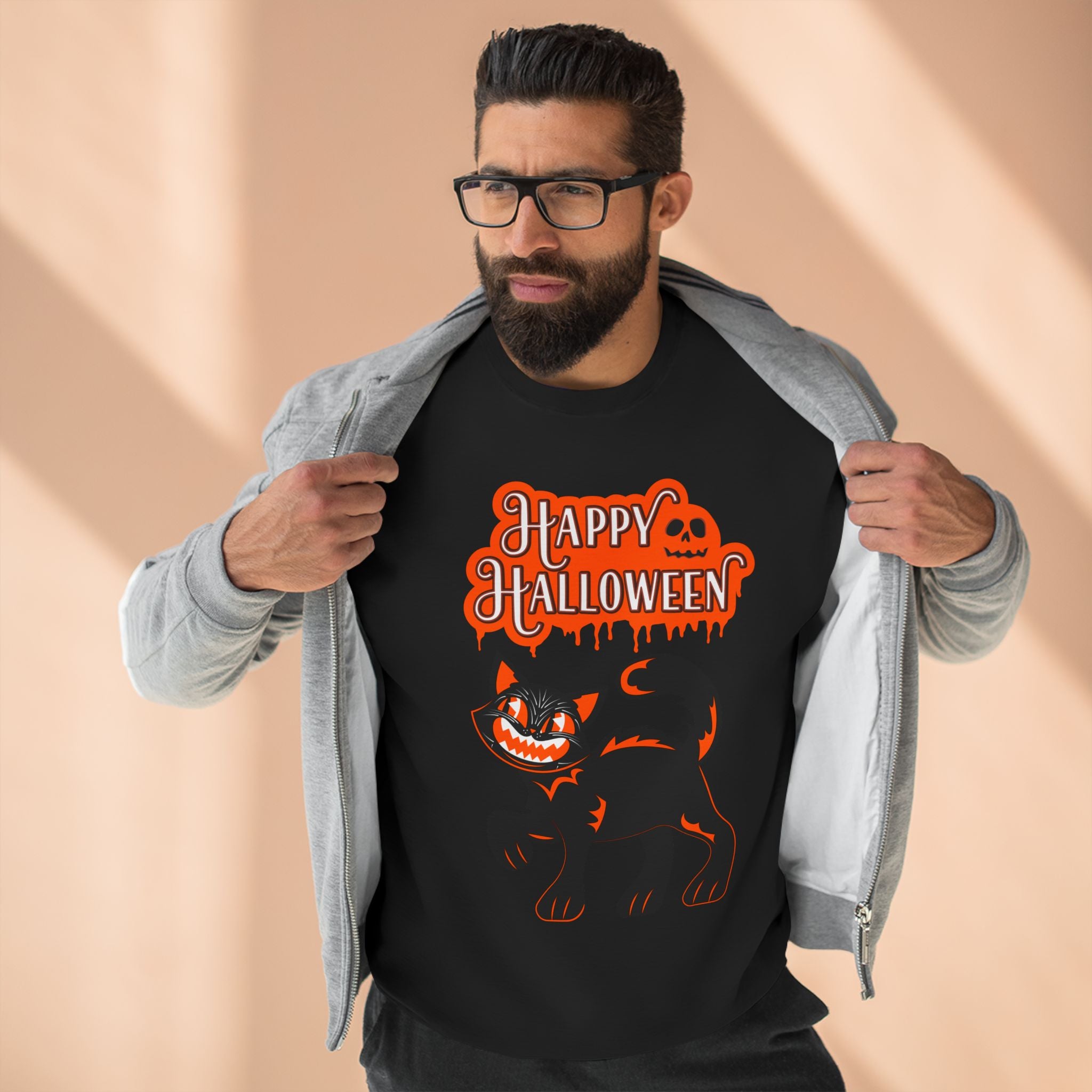 Halloween Cat Unisex Crewneck Sweatshirt - Cozy Fall Apparel, Spooky Season Gift, Unisex Sweatshirt, Halloween Party Wear, Festive [...]