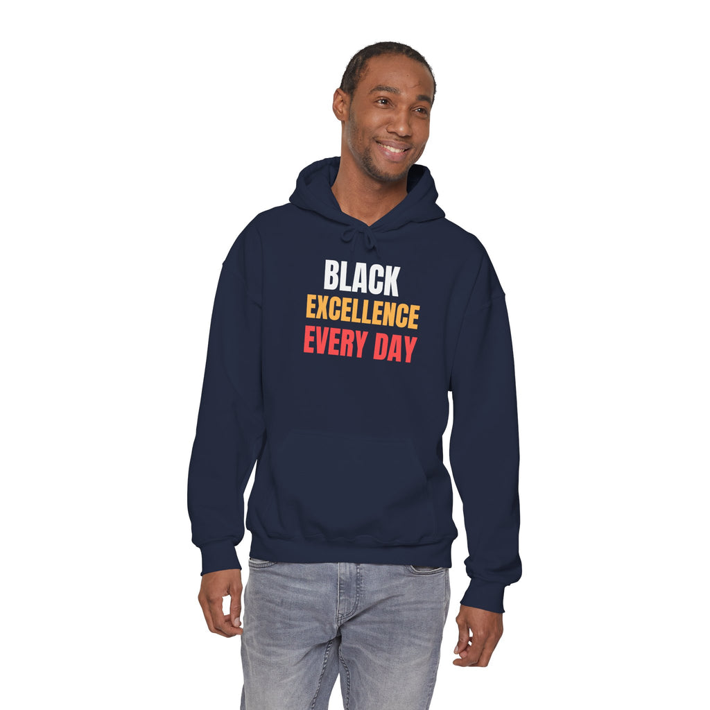 Black Excellence Everyday Hoodie | Unisex Heavy Blend Sweatshirt | Empowerment Gift | Black History Month | Everyday Affirmation