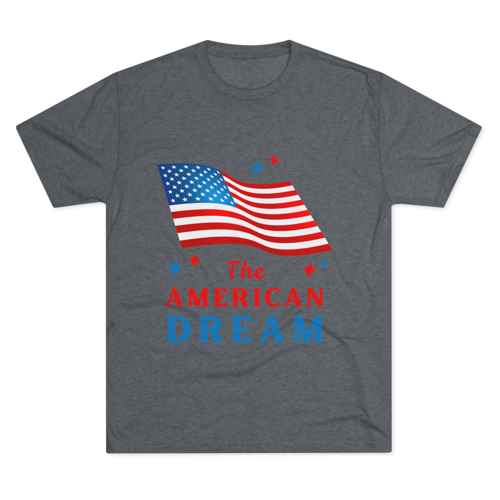 American Dream Unisex Crew Tee, Patriotic Shirt, Independence Day Tee, Casual Summer Top, Gift for Proud Americans