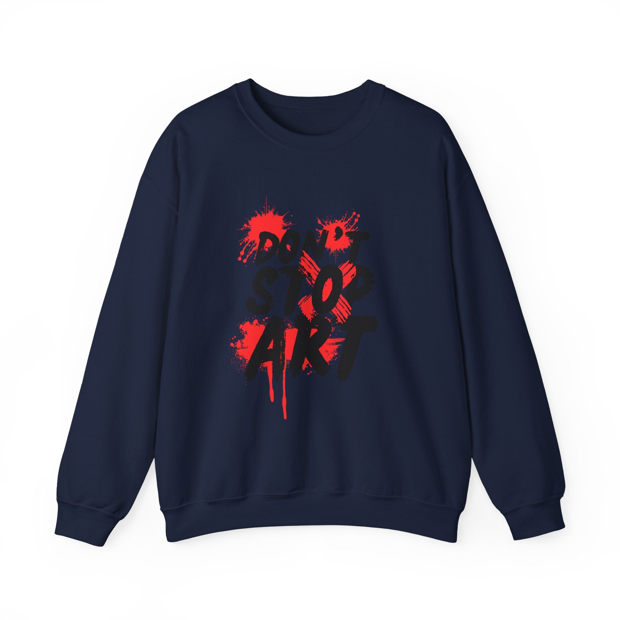 Artistic Crewneck Sweatshirt | Cozy Gift for Artists, Creative Apparel, Unique Statement Piece, Casual Wear, Everyday Comfort