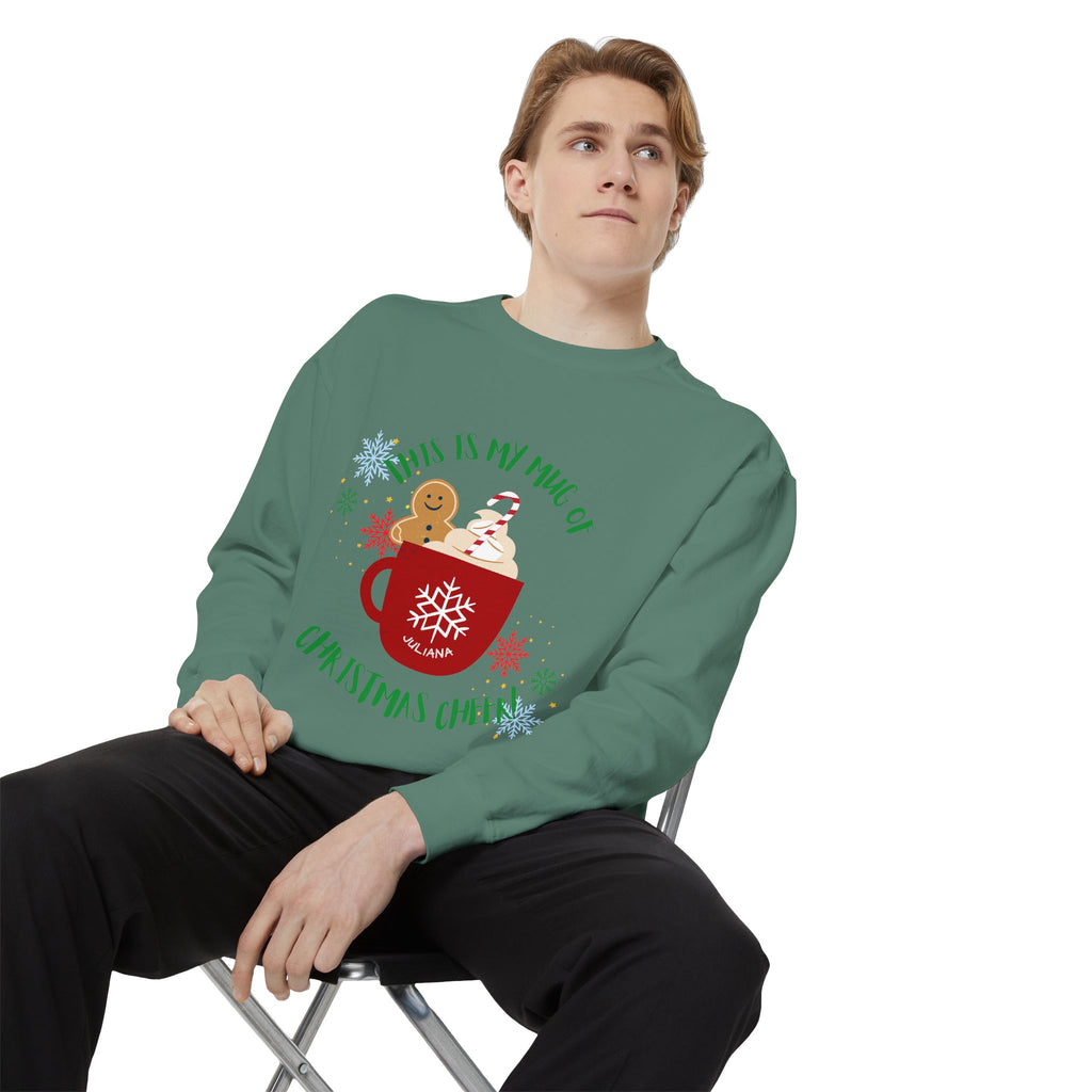 Cozy Holiday Sweatshirt with Festive Mug Design, Christmas Gift, Unisex Sweater, Winter Wardrobe Essential, Cute Holiday Apparel, [...]