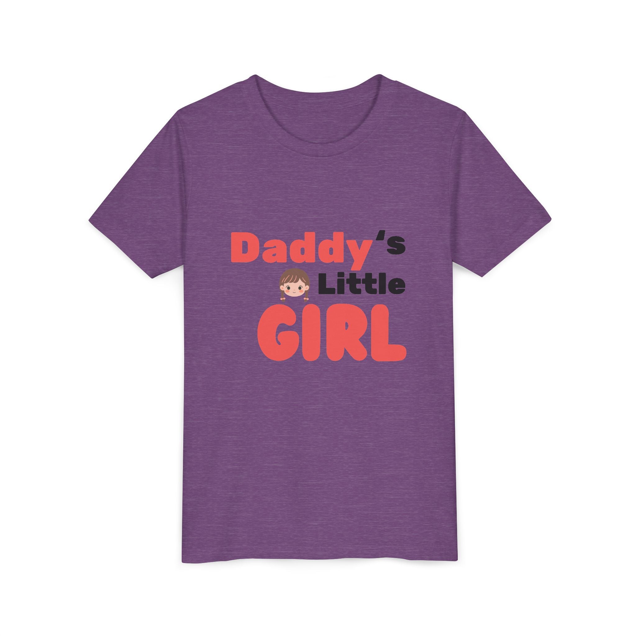 Daddy's Little Girl Youth Tee, Cute Kids T-Shirt, Father's Day Gift, Birthday Present, Sweet Family Apparel, Children's Fashion