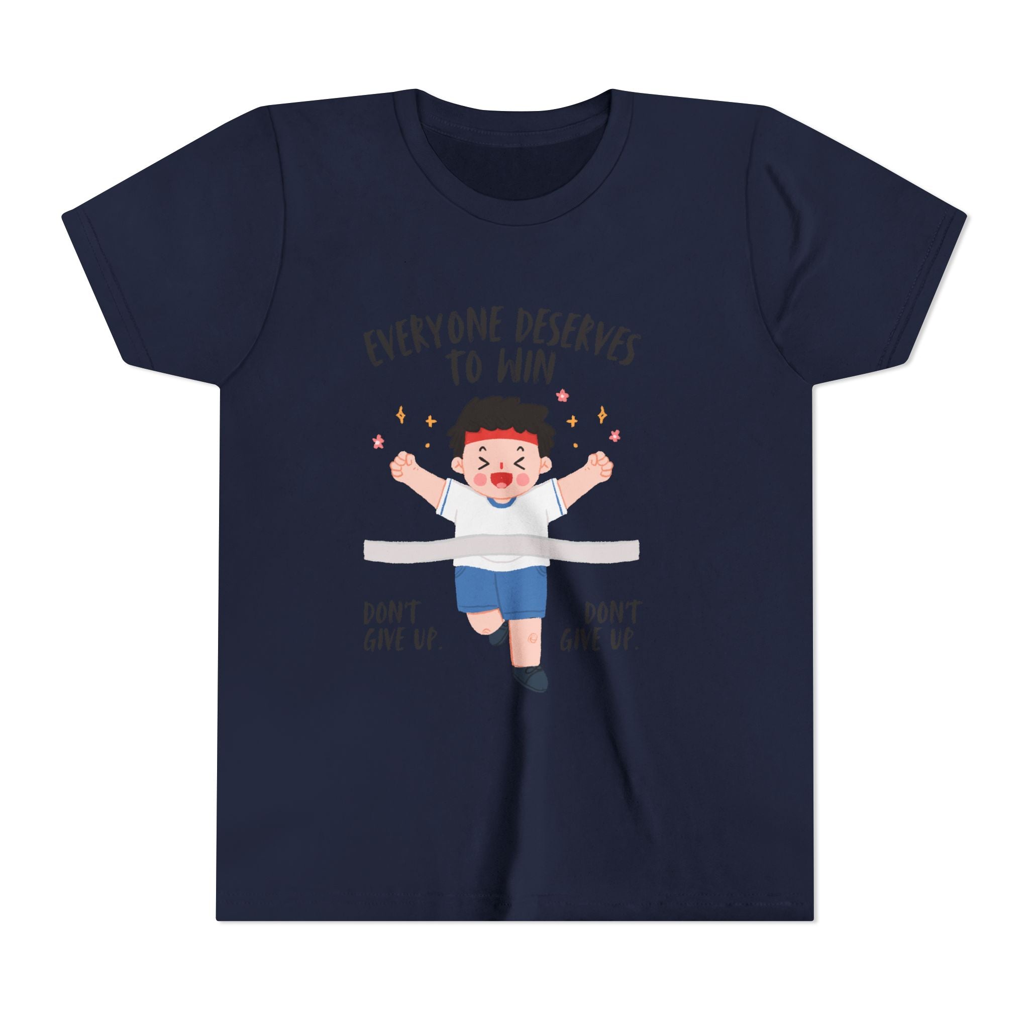 Youth Motivational Tee, Everyone Deserves to Win Shirt, Kids Inspirational Top, Fun Supportive Clothing, Celebration Outfit, Sports [...]