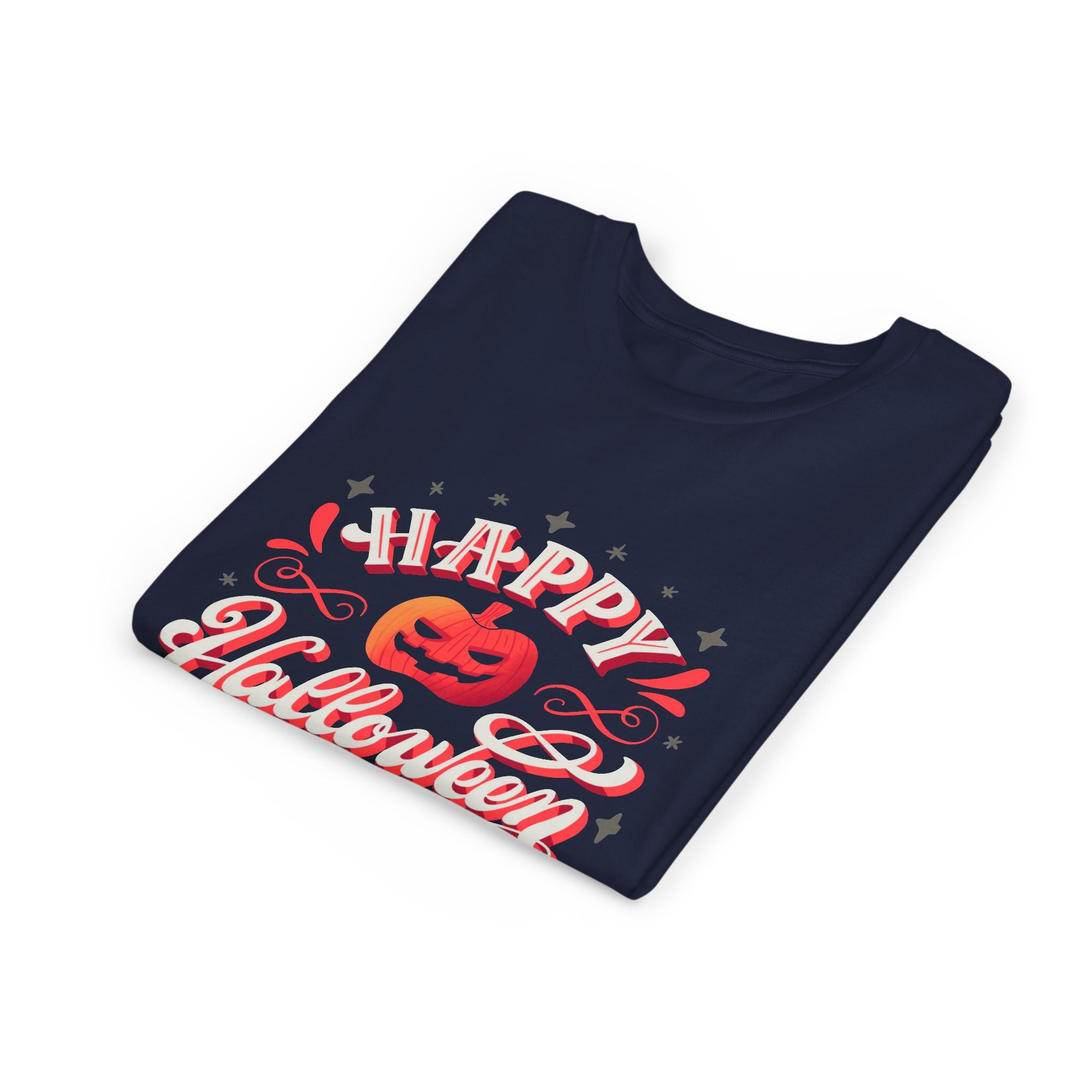 Halloween Youth Short Sleeve Tee, Kids Halloween T-Shirt, Pumpkin Graphic Tee, Spooky Season Clothes, Trick or Treat Shirt