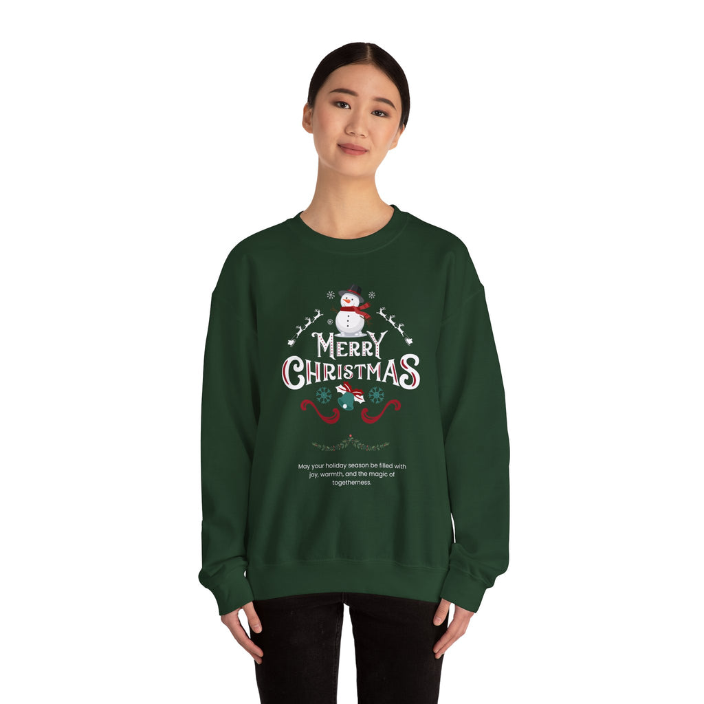 Cozy Holiday Crewneck Sweatshirt - Festive Christmas Design, Unisex Christmas Apparel, Winter Casual Wear, Gift for Her, Holiday Sweater
