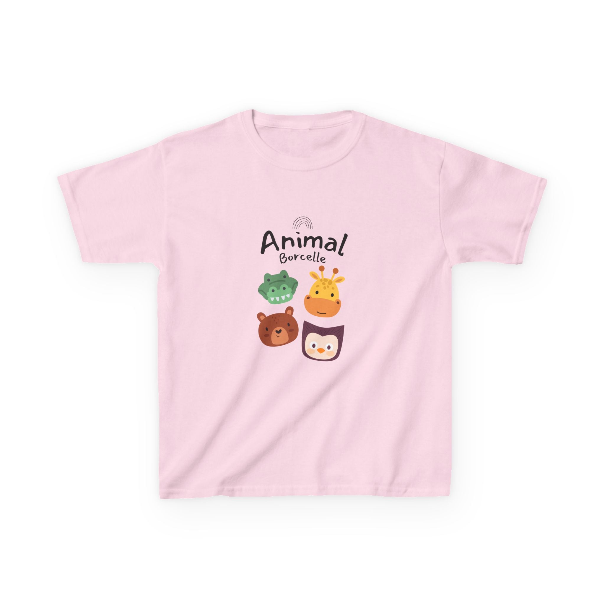 Cute Animal Friends Kids Tee, Fun Casual Wear, Birthday Gift, Playdate Shirt, Toddler Clothes, Daily Wear, Animal Theme