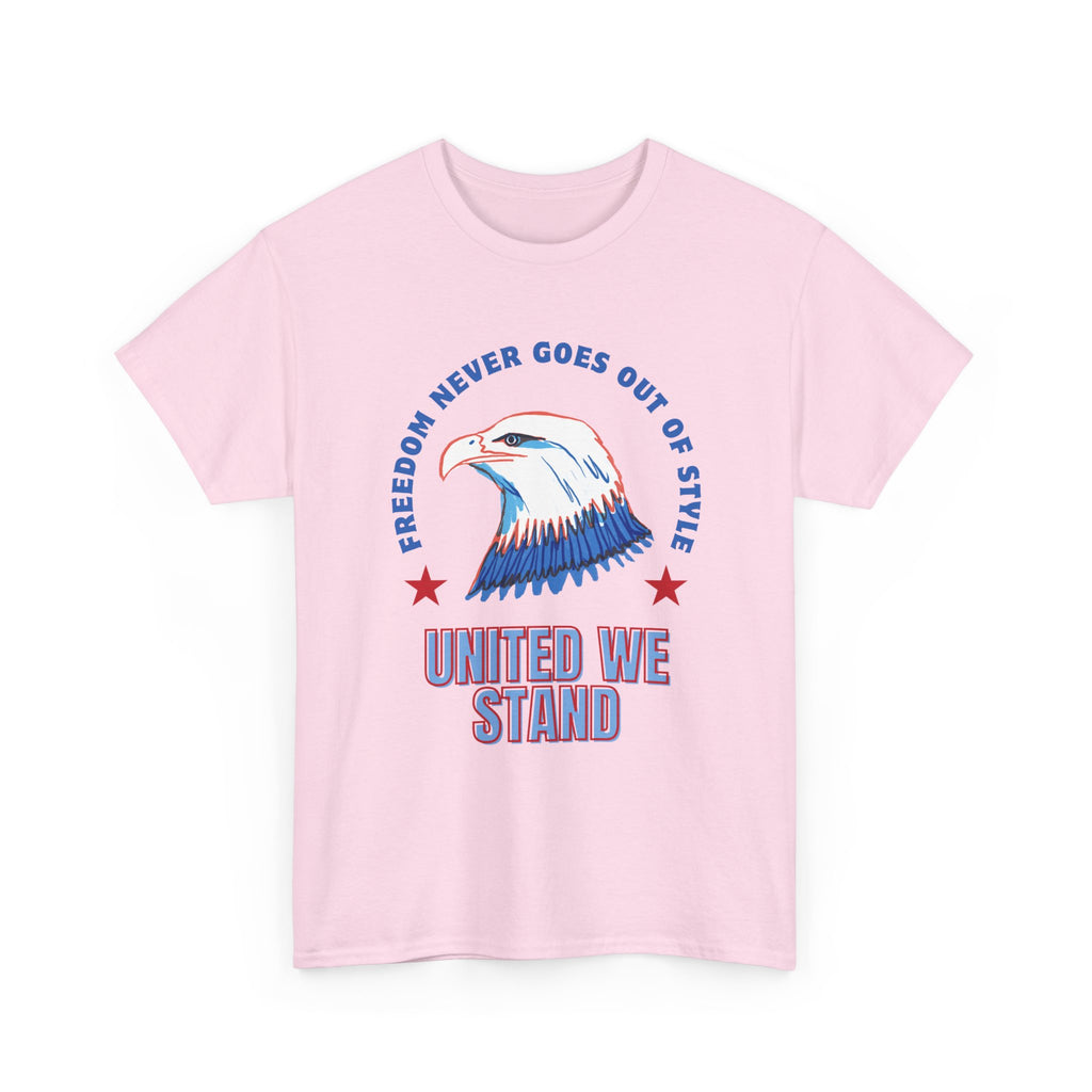 American Pride Unisex Tee, Patriotic Graphic Shirt, United We Stand Shirt, Freedom Tee, Casual Everyday Wear, Gift for Veterans