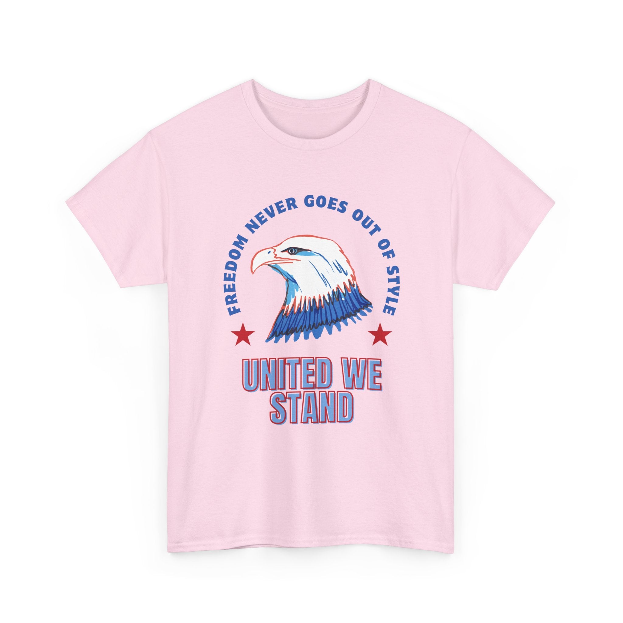 American Pride Unisex Tee, Patriotic Graphic Shirt, United We Stand Shirt, Freedom Tee, Casual Everyday Wear, Gift for Veterans