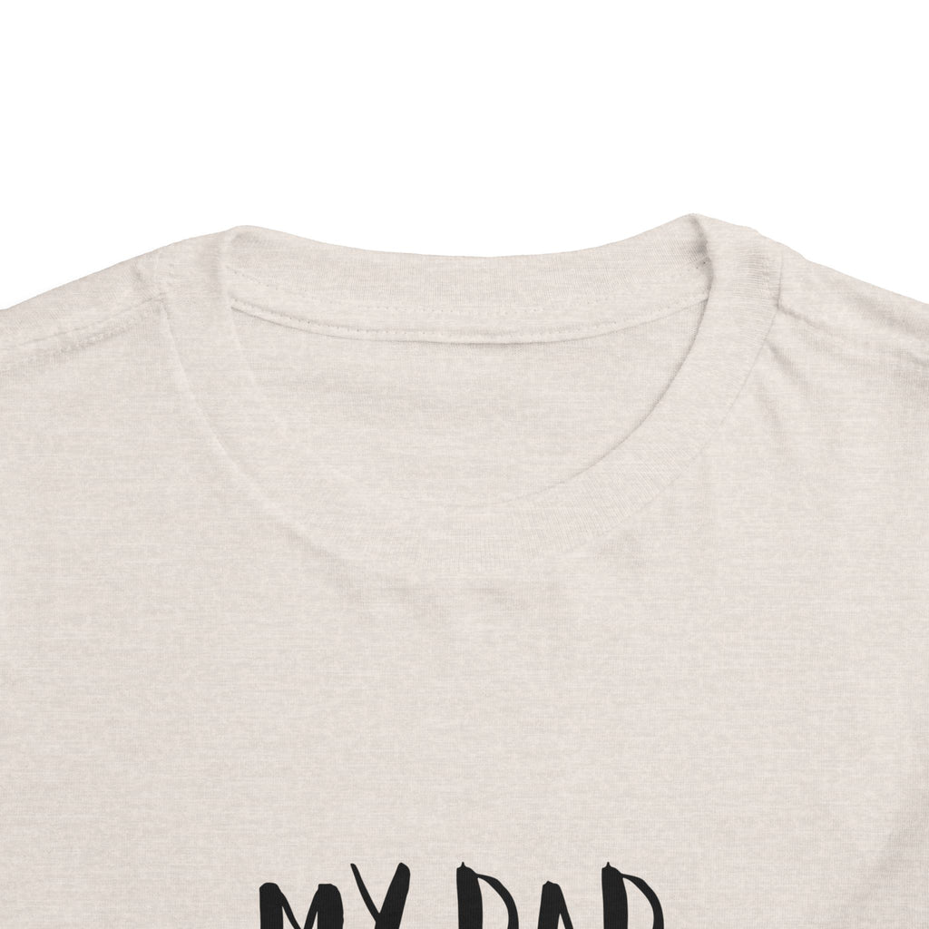 Toddler Super Dad Tee, Gift for Father's Day, Kids Birthday Shirt, Father's Day Celebration, Cute Toddler Outfit