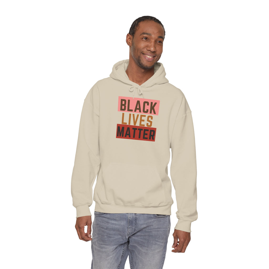 Unisex Black Lives Matter Hoodie, Empowering Apparel, Social Justice Gift, Casual Wear, Comfortable Sweatshirt, Protest Gear