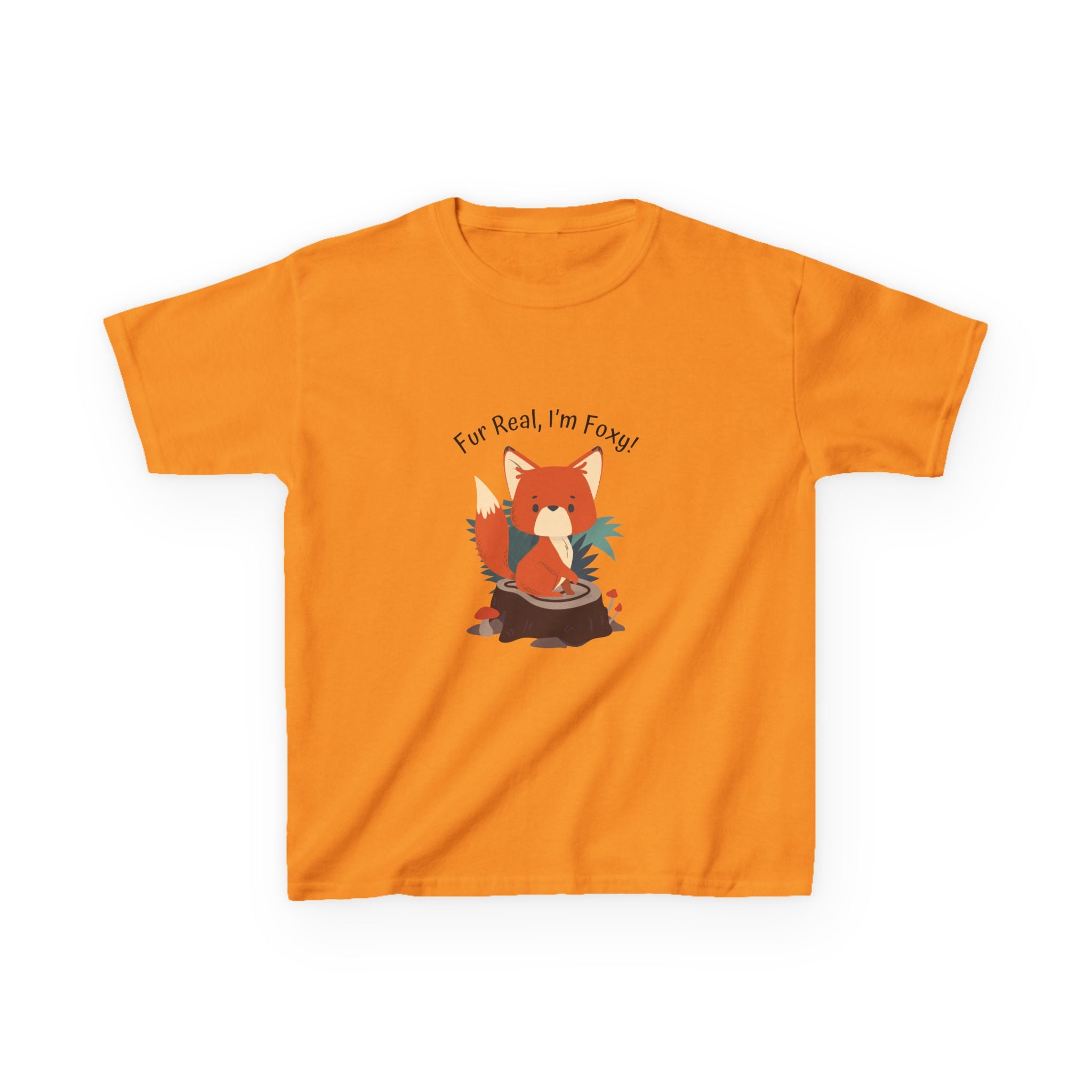 Cute Kids Fox Tee - Funny Animal Shirt for Girls & Boys, Birthday Gift, Holiday Outfit, Everyday Wear, Playdate Style