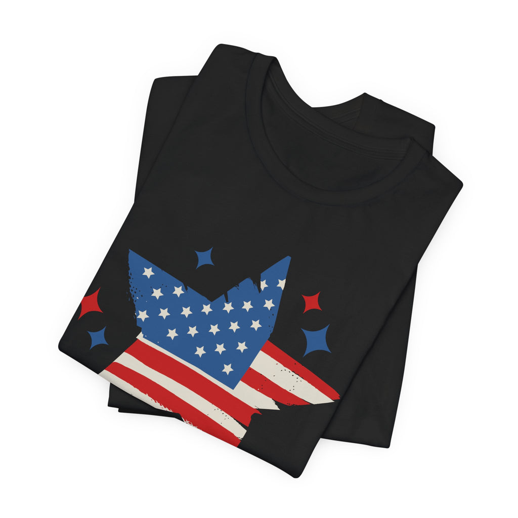 Patriotic T-Shirt, Independence Day Tee, American Dream Shirt, 4th of July Outfit, Stars and Stripes Tee Shirt