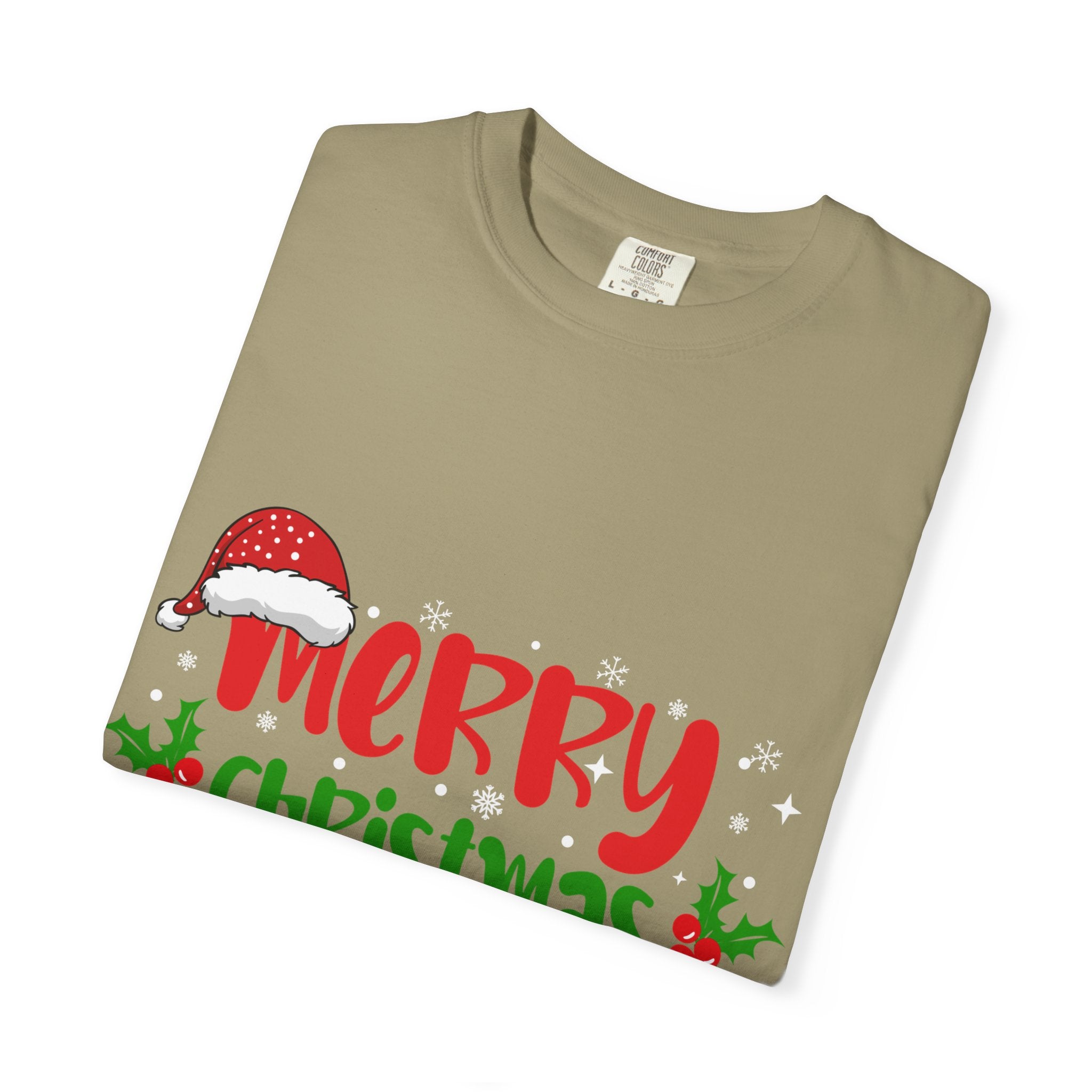 Merry Christmas Tee, Unisex Holiday Shirt, Festive Gift, Casual Christmas Apparel, Seasonal Wear, Perfect for Celebrations