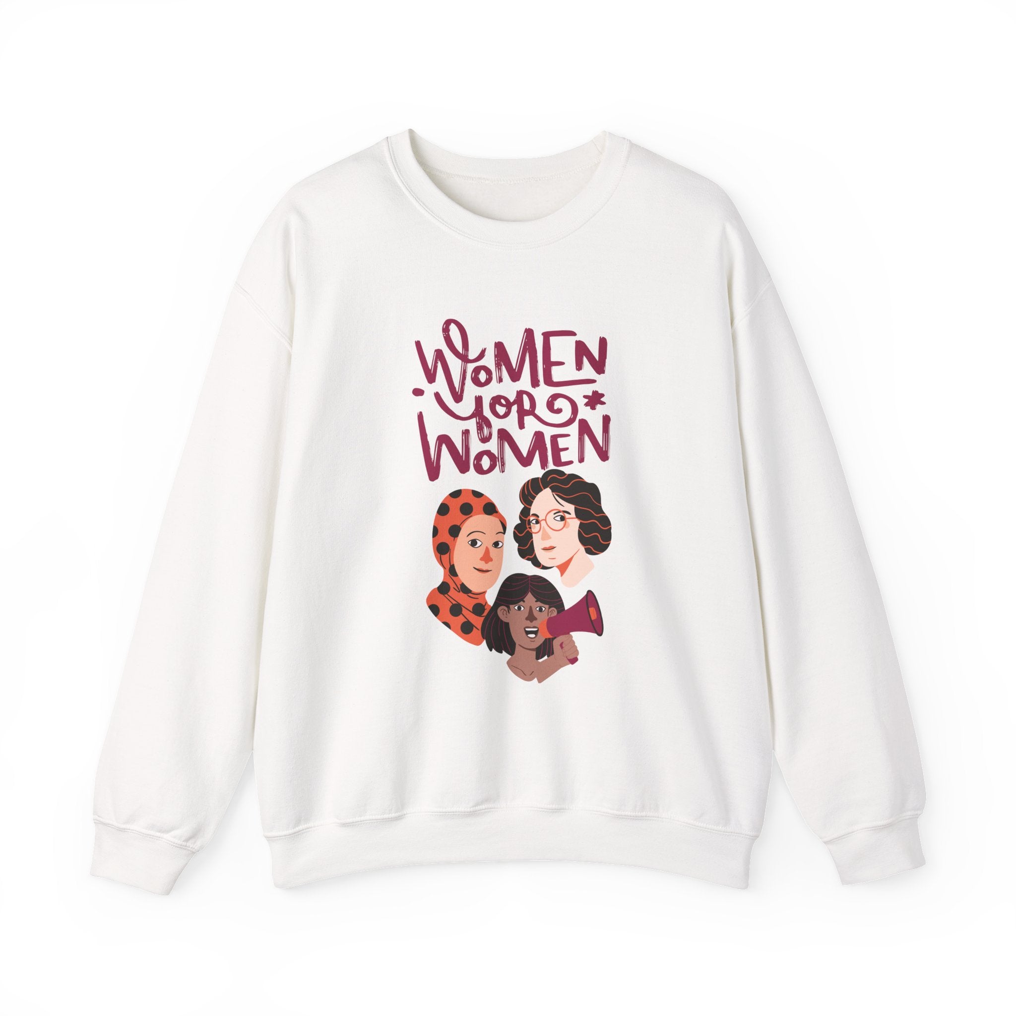 Empowering Women Crewneck Sweatshirt, Feminist Apparel, Cozy Unisex Sweatshirt, Gift for Women, Everyday Comfort Wear, Statement Piece