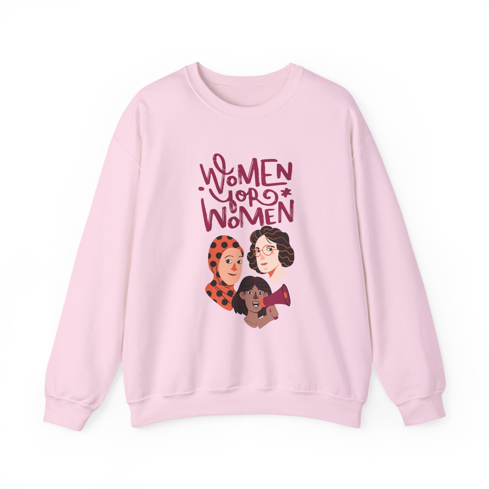 Empowering Women Crewneck Sweatshirt, Feminist Apparel, Cozy Unisex Sweatshirt, Gift for Women, Everyday Comfort Wear, Statement Piece