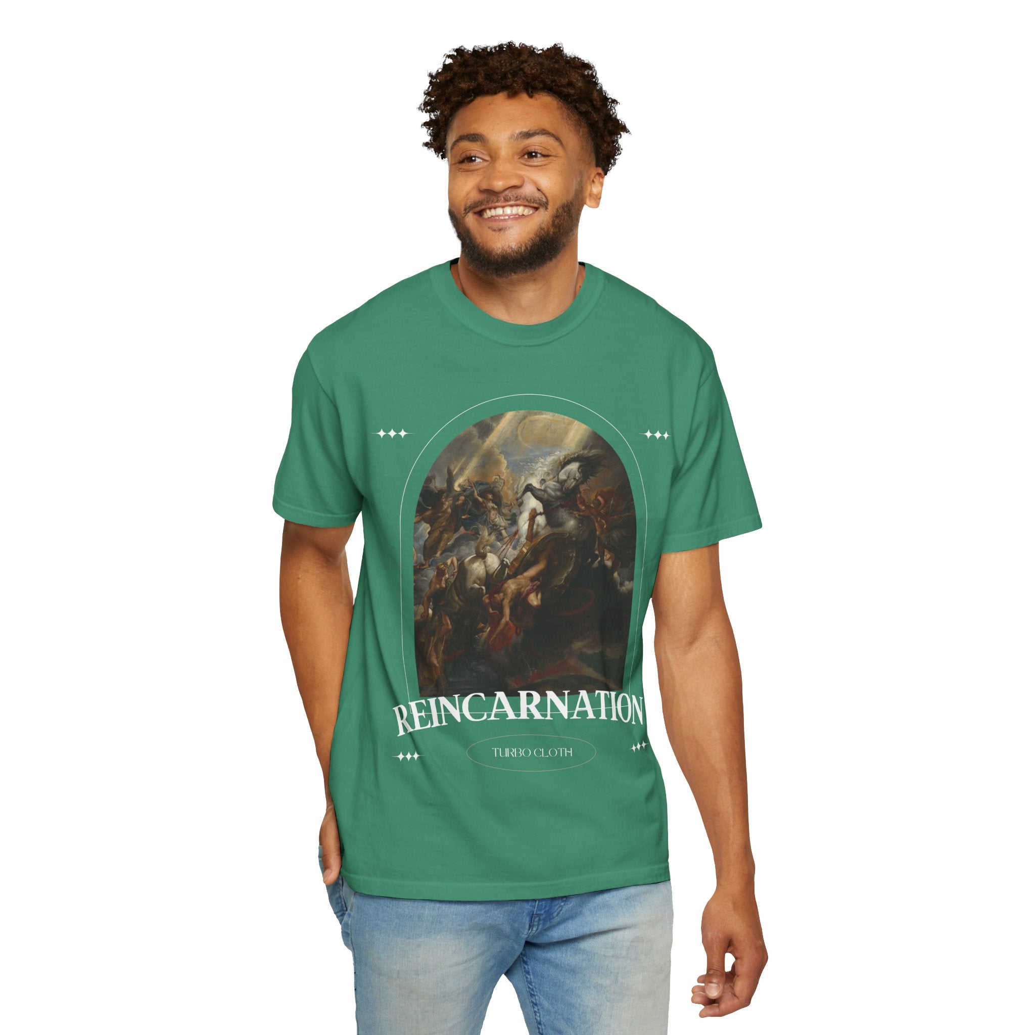 Artistic Unisex T-Shirt with Arch Design, Unique Graphic Tee, Casual Wear, Gift for Art Lovers, Vintage Style, Unisex Fashion