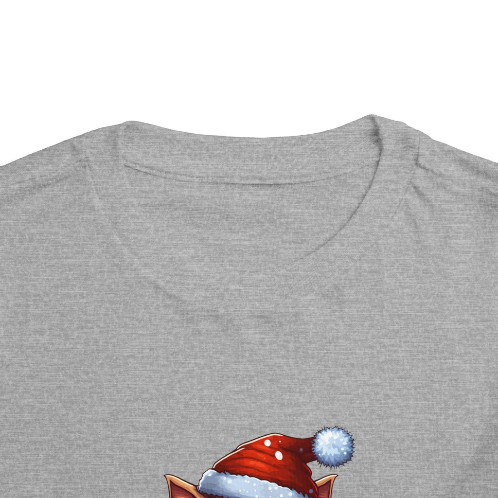 Cute Christmas Cat Tee for Toddlers, Holiday Shirt, Gift for Kids, Merry Christmas Tee, Fun Winter Wear, Festive Toddler Outfit