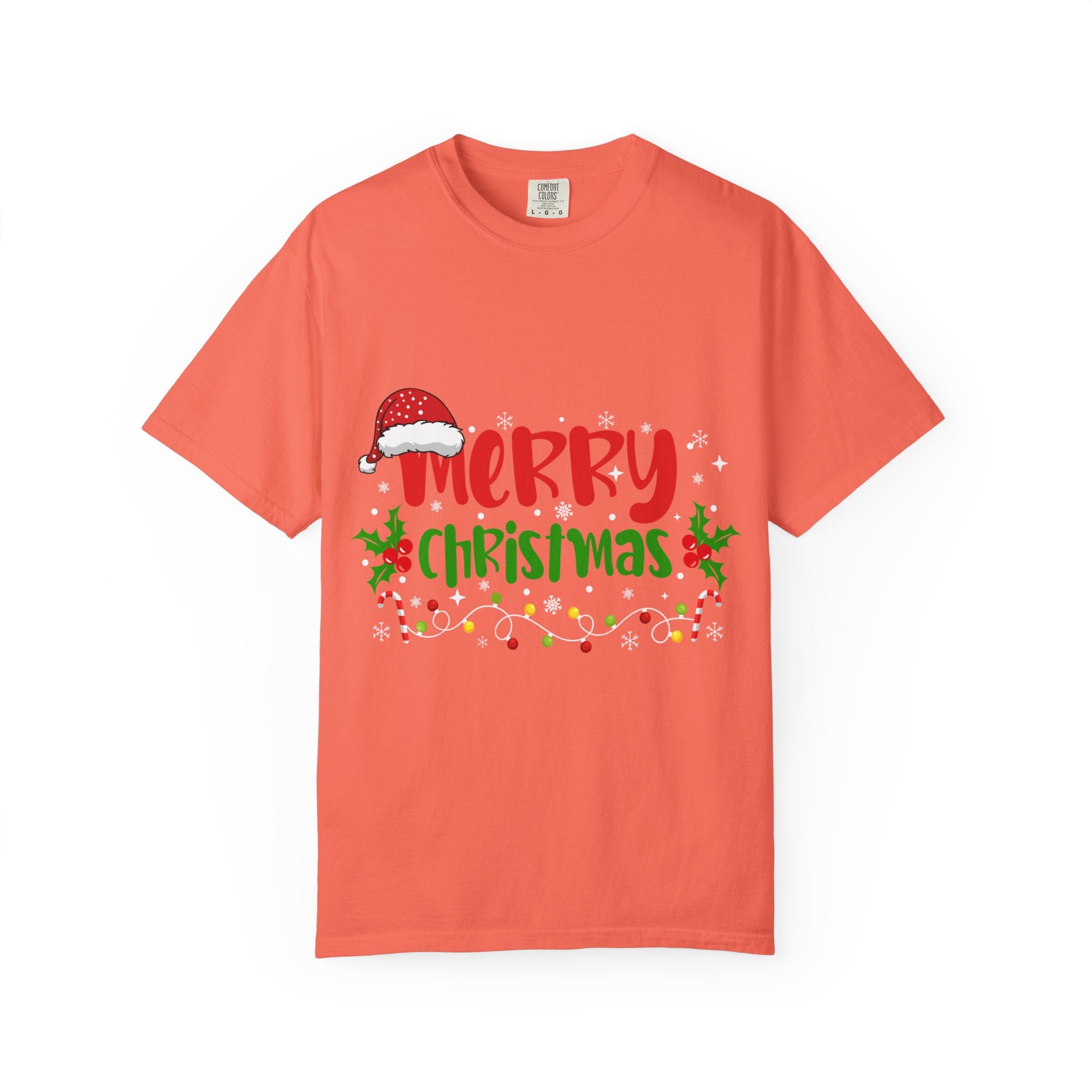Merry Christmas Tee, Unisex Holiday Shirt, Festive Gift, Casual Christmas Apparel, Seasonal Wear, Perfect for Celebrations