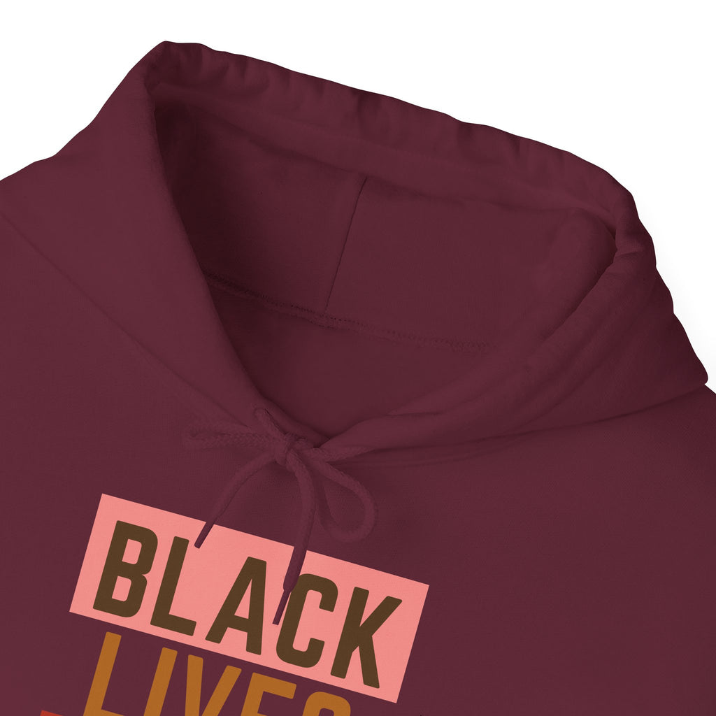 Unisex Black Lives Matter Hoodie, Empowering Apparel, Social Justice Gift, Casual Wear, Comfortable Sweatshirt, Protest Gear