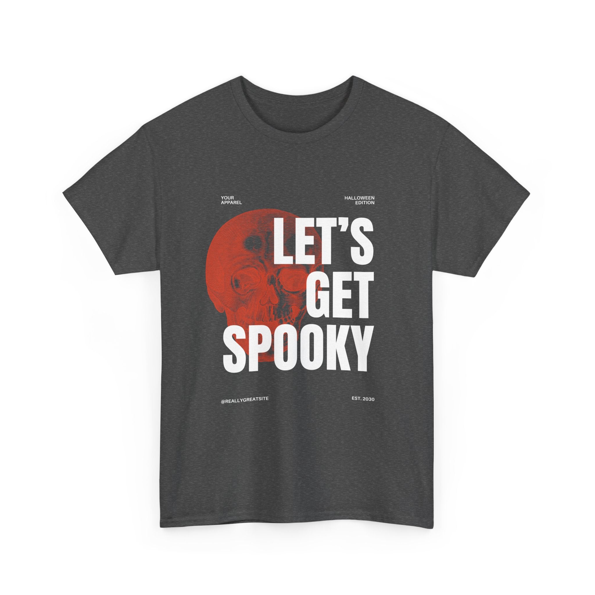 Unisex Halloween Tee, Let's Get Spooky Shirt, Fall Fashion, Party Wear, Ghostly Gifts, Casual Comfort
