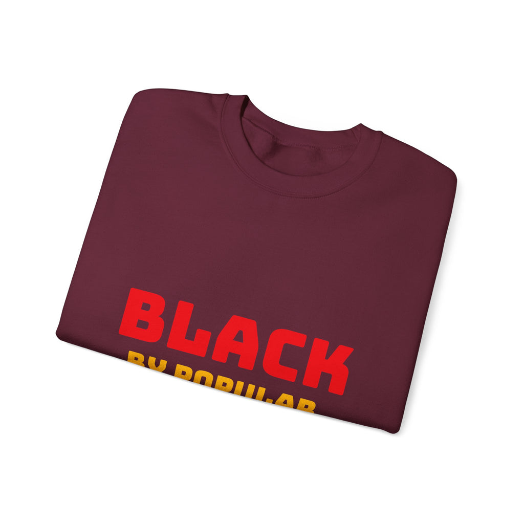 Black Unisex Crewneck Sweatshirt - Popular Demand Streetwear Jumper