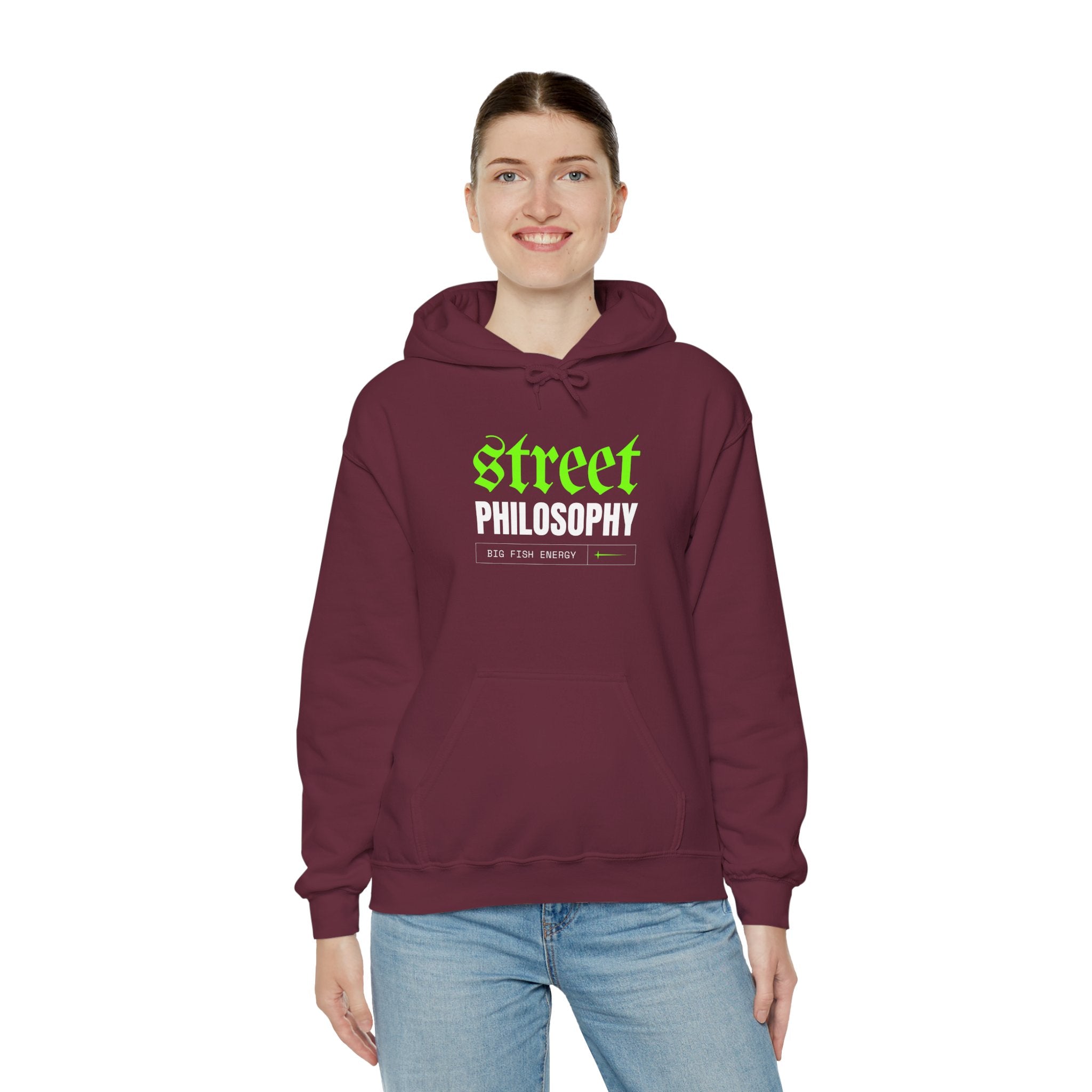 Urban Street Philosophy Hoodie, Casual Streetwear, Philosophy Lovers Gift, Unisex Sweatshirt, Everyday Comfort