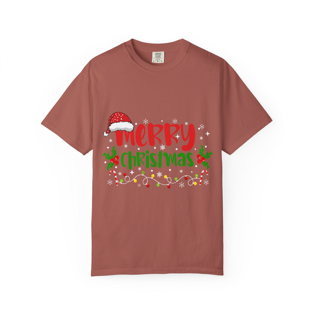 Merry Christmas Tee, Unisex Holiday Shirt, Festive Gift, Casual Christmas Apparel, Seasonal Wear, Perfect for Celebrations