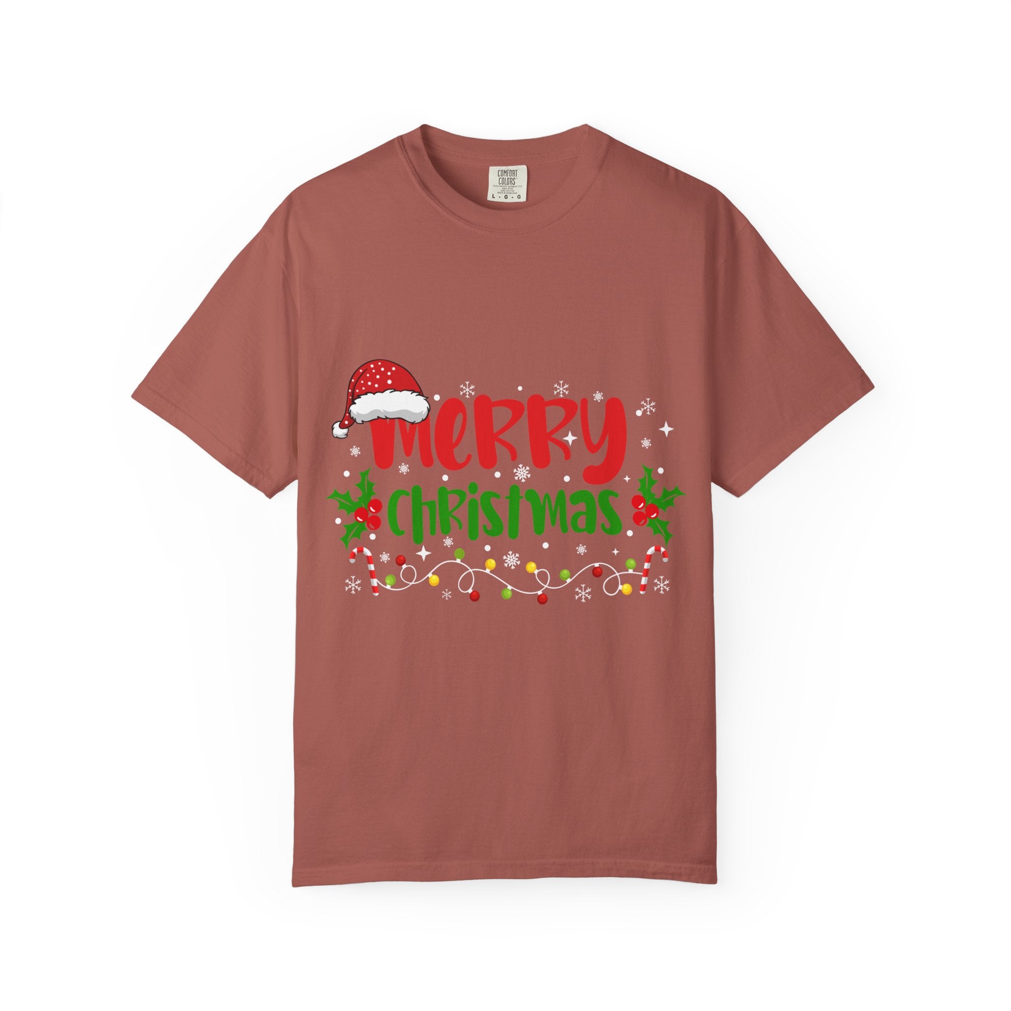 Merry Christmas Tee, Unisex Holiday Shirt, Festive Gift, Casual Christmas Apparel, Seasonal Wear, Perfect for Celebrations