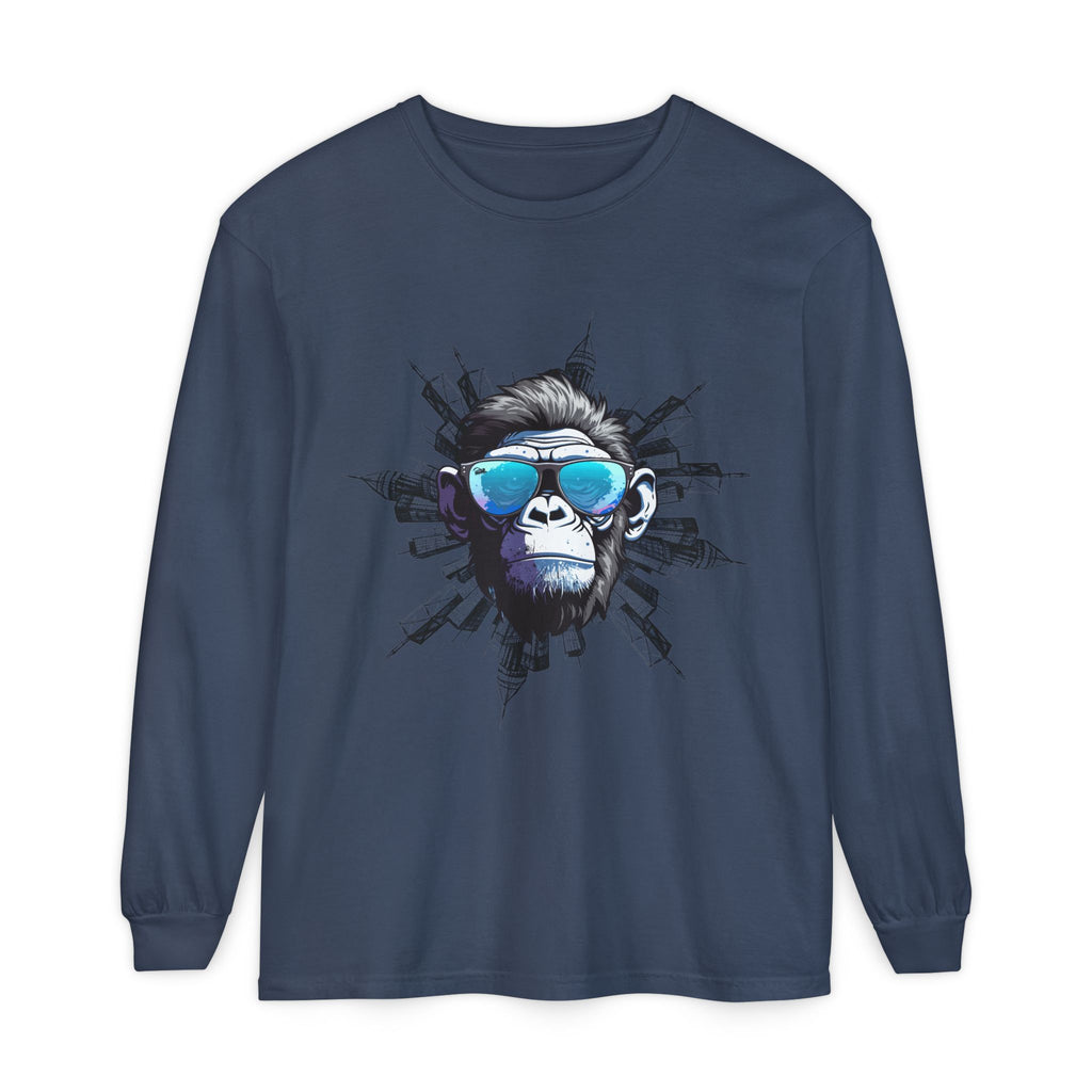 Cool Monkey Graphic Long Sleeve T-Shirt, Unisex Apparel, Casual Wear, Funky Design for Men & Women, Perfect Gift for Animal Lovers, [...]