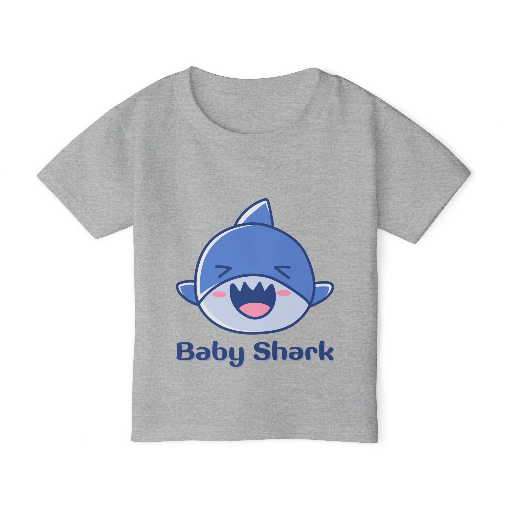 Baby Shark Toddler T-shirt, Cute Toddler Tee, Kid's Birthday Gift, Baby Shark Merchandise, Summer Kids Shirt, Ocean-Themed Apparel
