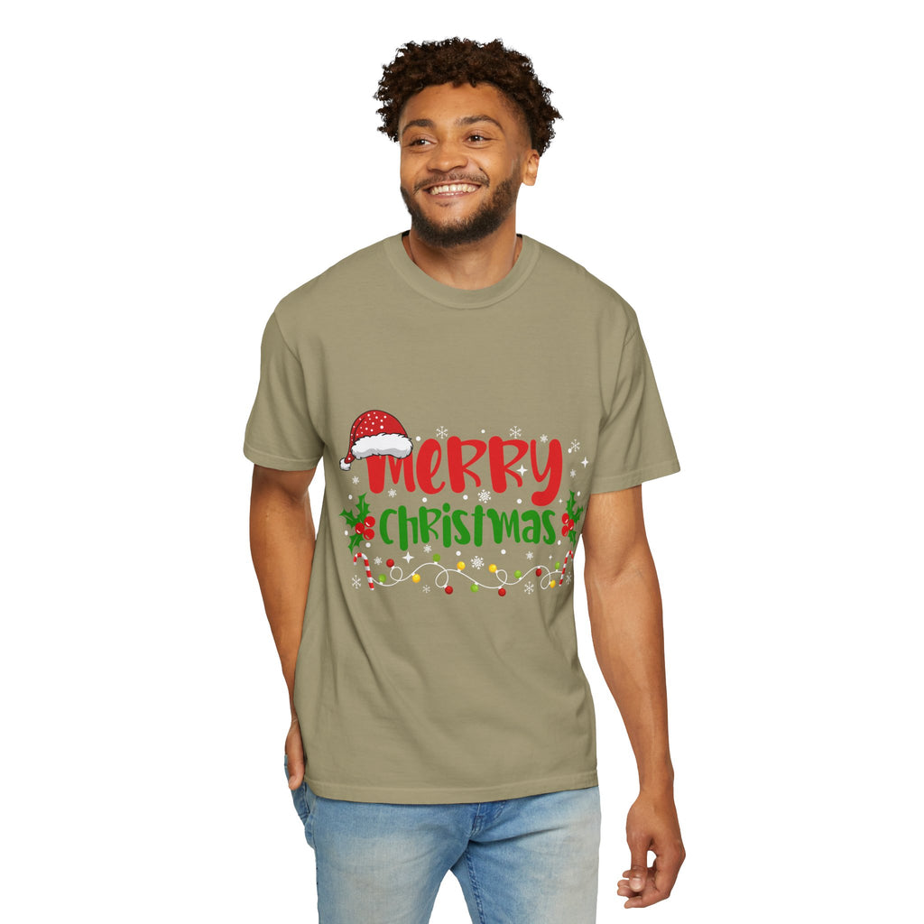Merry Christmas Tee, Unisex Holiday Shirt, Festive Gift, Casual Christmas Apparel, Seasonal Wear, Perfect for Celebrations