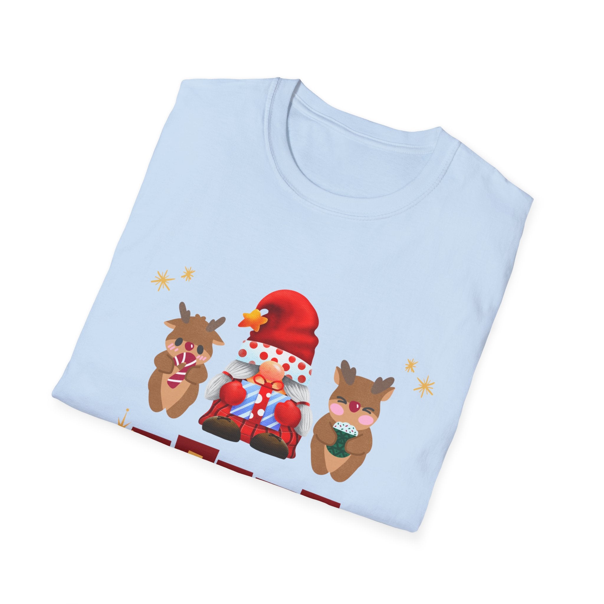 Merry Christmas Unisex T-Shirt, Holiday Tee, Christmas Gift, Family Gathering, Winter Apparel, Festive Wear