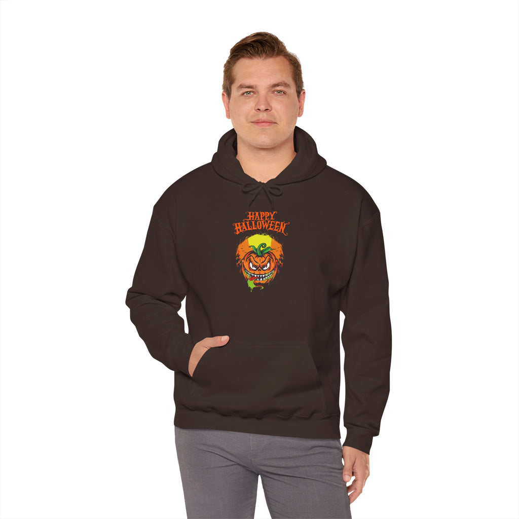 Halloween-Themed Unisex Hooded Sweatshirt, Cozy Halloween Apparel, Witch Design Hoodie, Fall Outfit, Spooky Season Gift