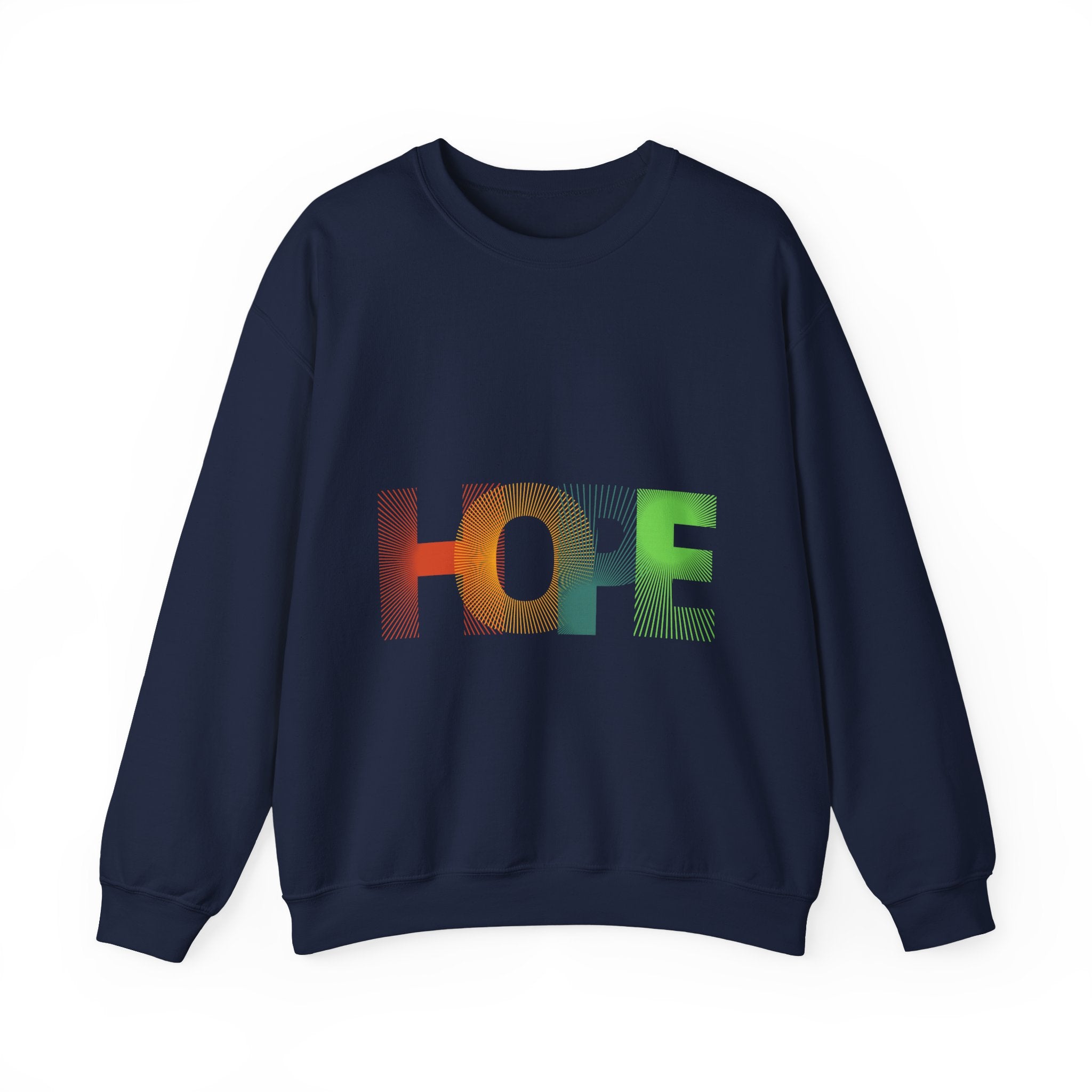 Hope Unisex Heavy Blend Crewneck Sweatshirt - Cozy Style, Perfect Gift, Motivational Apparel, Everyday Wear, Inspirational Fashion
