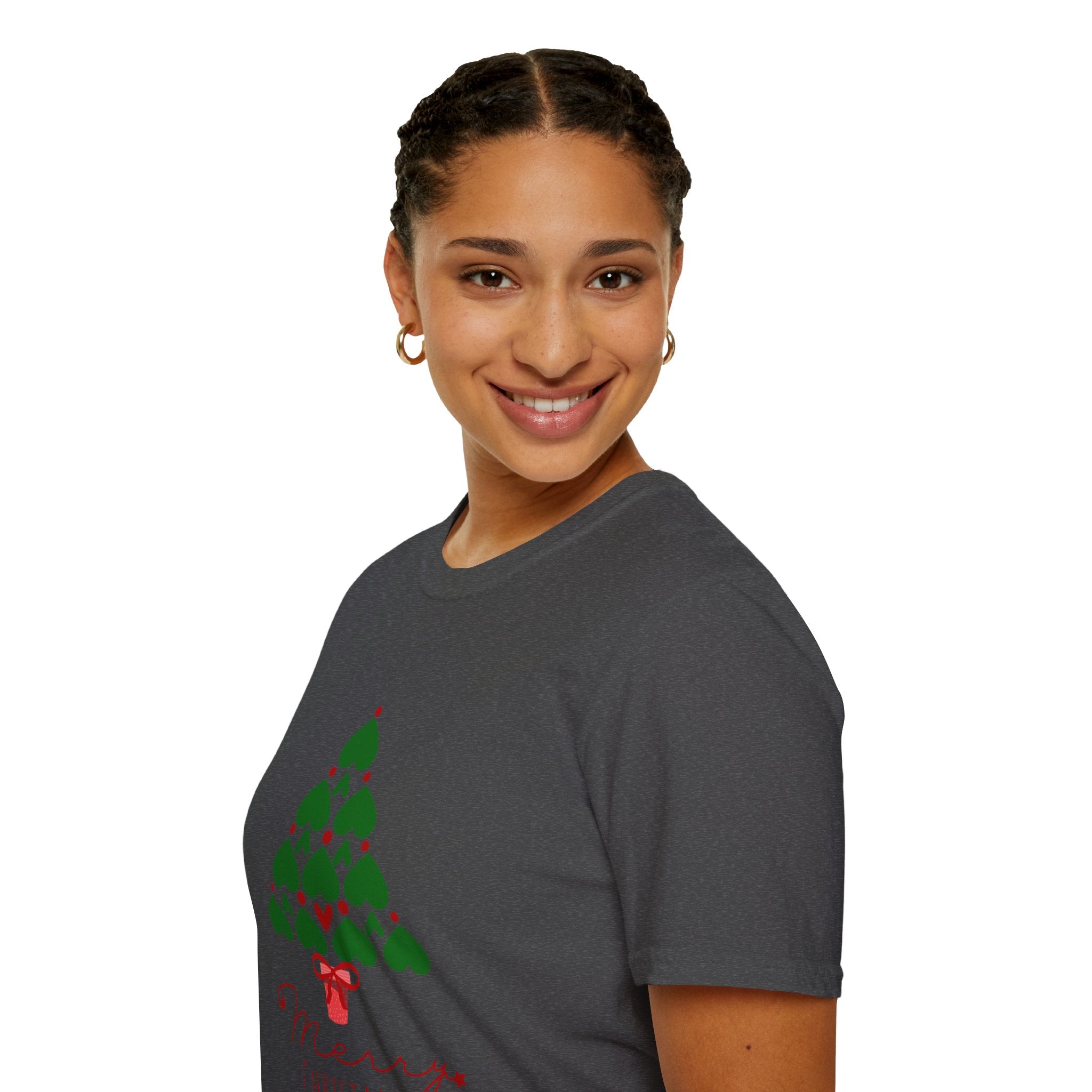 Merry Christmas T-Shirt, Unisex Holiday Tee, Christmas Gift, Casual Wear, Festive Clothing, Seasonal Apparel