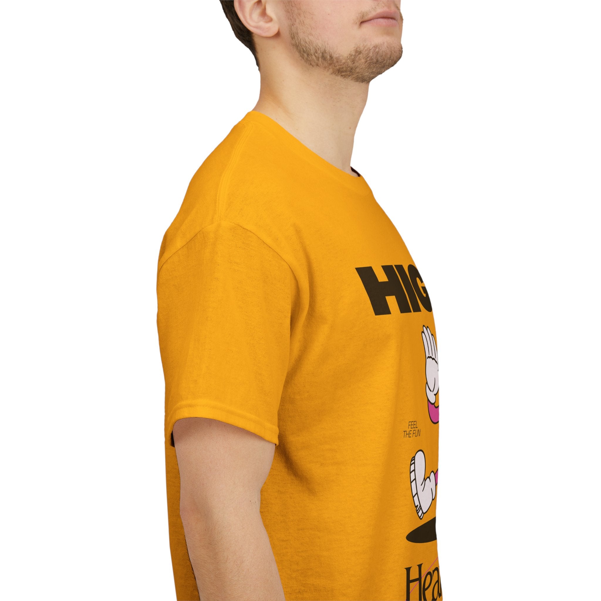 Heart Power Unisex T-Shirt Design | Graphic Tee for Men & Women | Streetwear Aesthetic T-Shirt