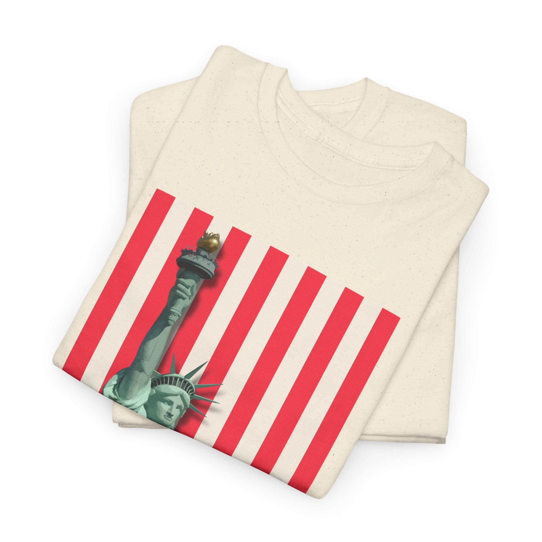 American Vibes Unisex Heavy Cotton Tee, Patriotic Shirt, Gift for Veterans, Independence Day Apparel, Summer Casual Wear