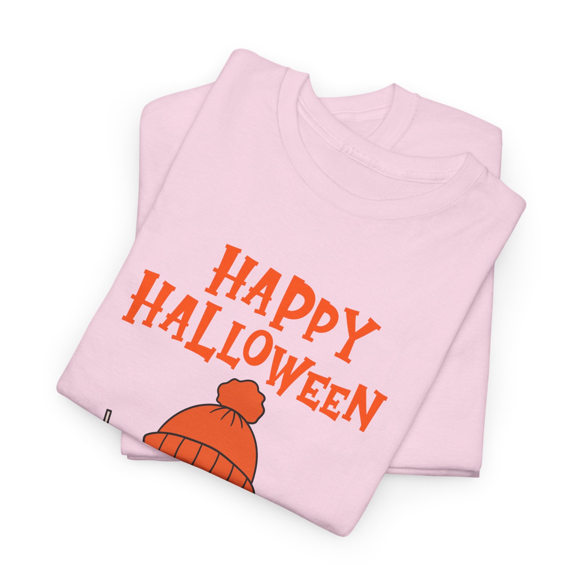 Happy Halloween Ghost Tee, Unisex Cotton T-Shirt, Halloween Apparel, Fall Fashion, Cute Halloween Gift, Ghost Tee