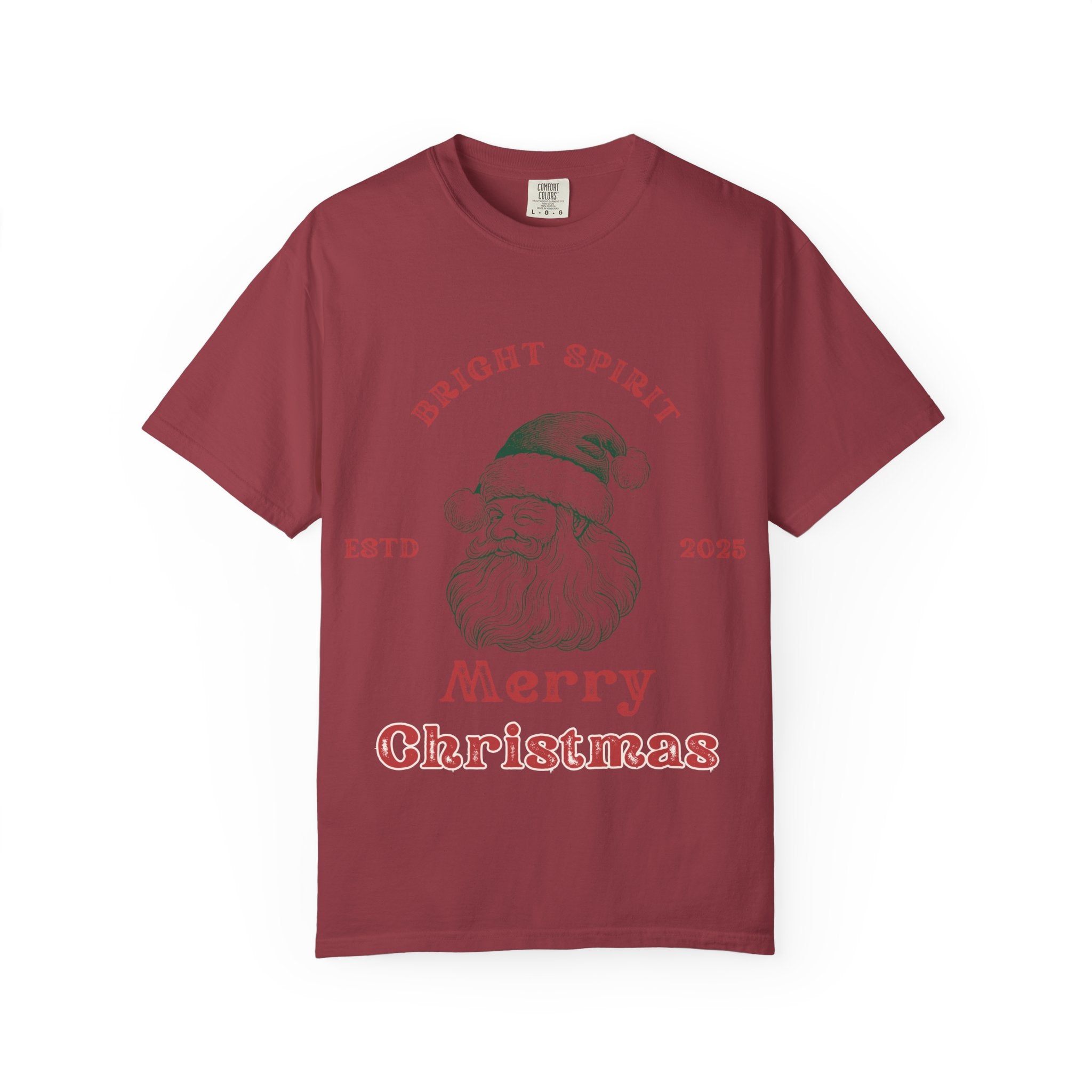 Festive Santa T-Shirt | Merry Christmas Unisex Tee, Holiday Apparel, Christmas Gift, Family Gathering, Winter Wear